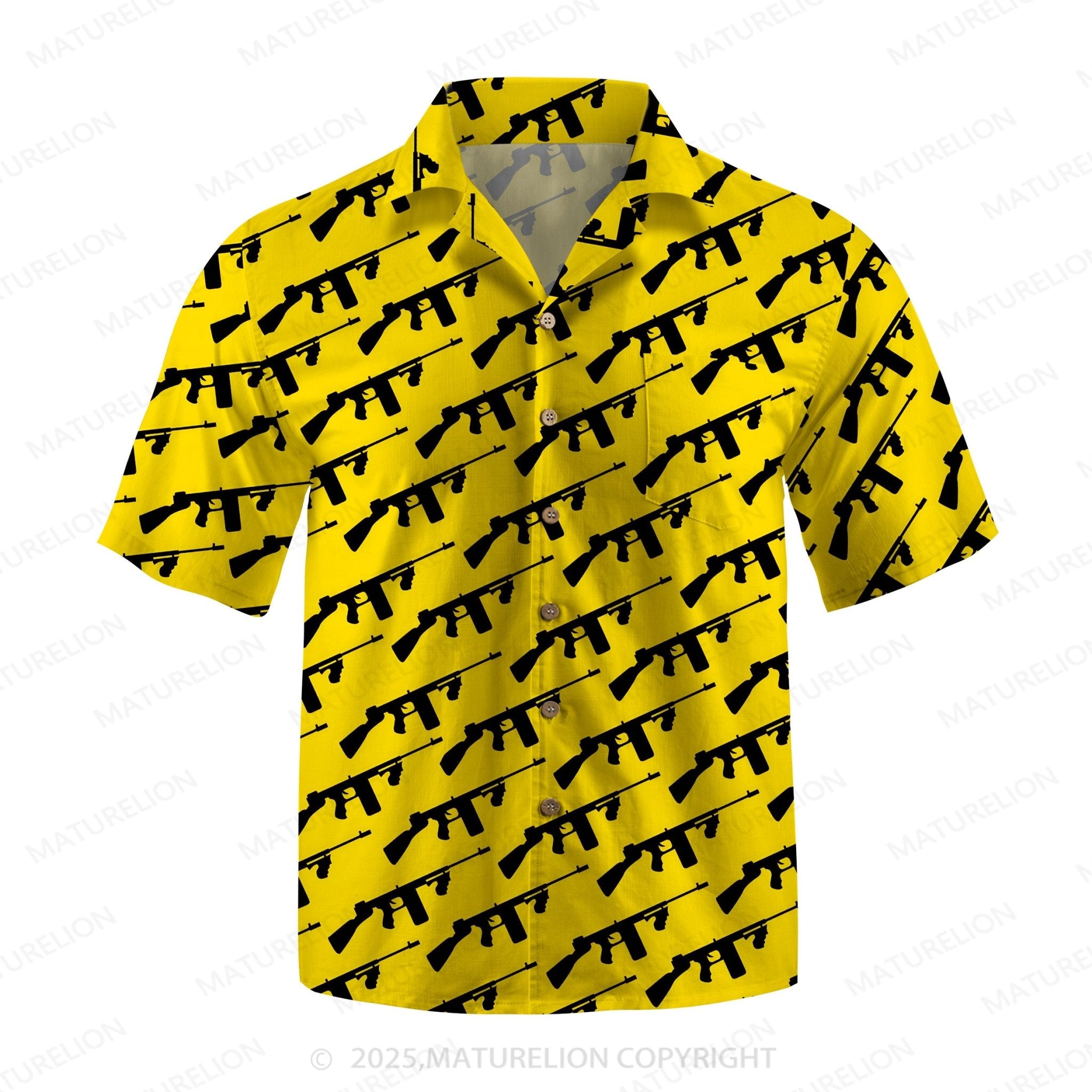 Maturelion Men's Hawaiian Shirt Aloha Spirit Hawaiian Shirt