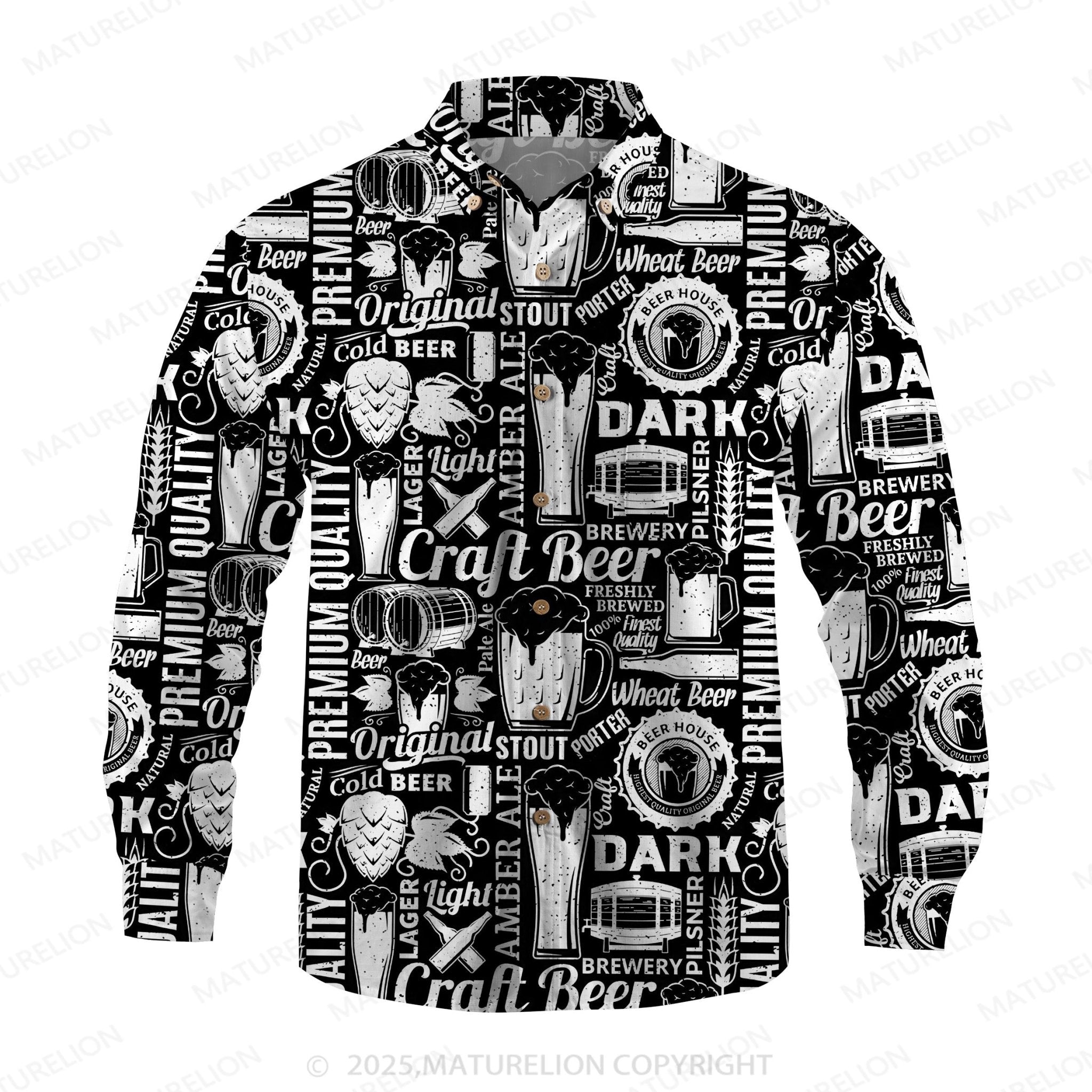 Maturelion Men's Hawaiian Shirt Summer Heat Hawaiian Shirt