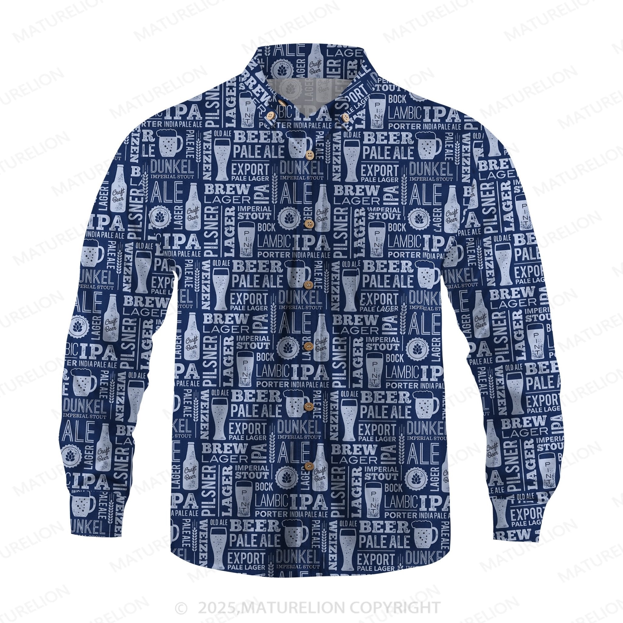 Maturelion Men's Hawaiian Shirt Vintage Hawaiian Shirt