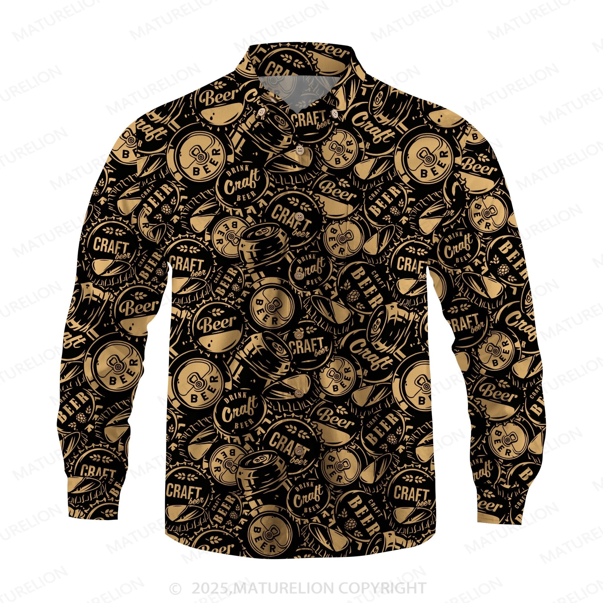 Maturelion Men's Hawaiian Shirt Cool Tropics Hawaiian Shirt