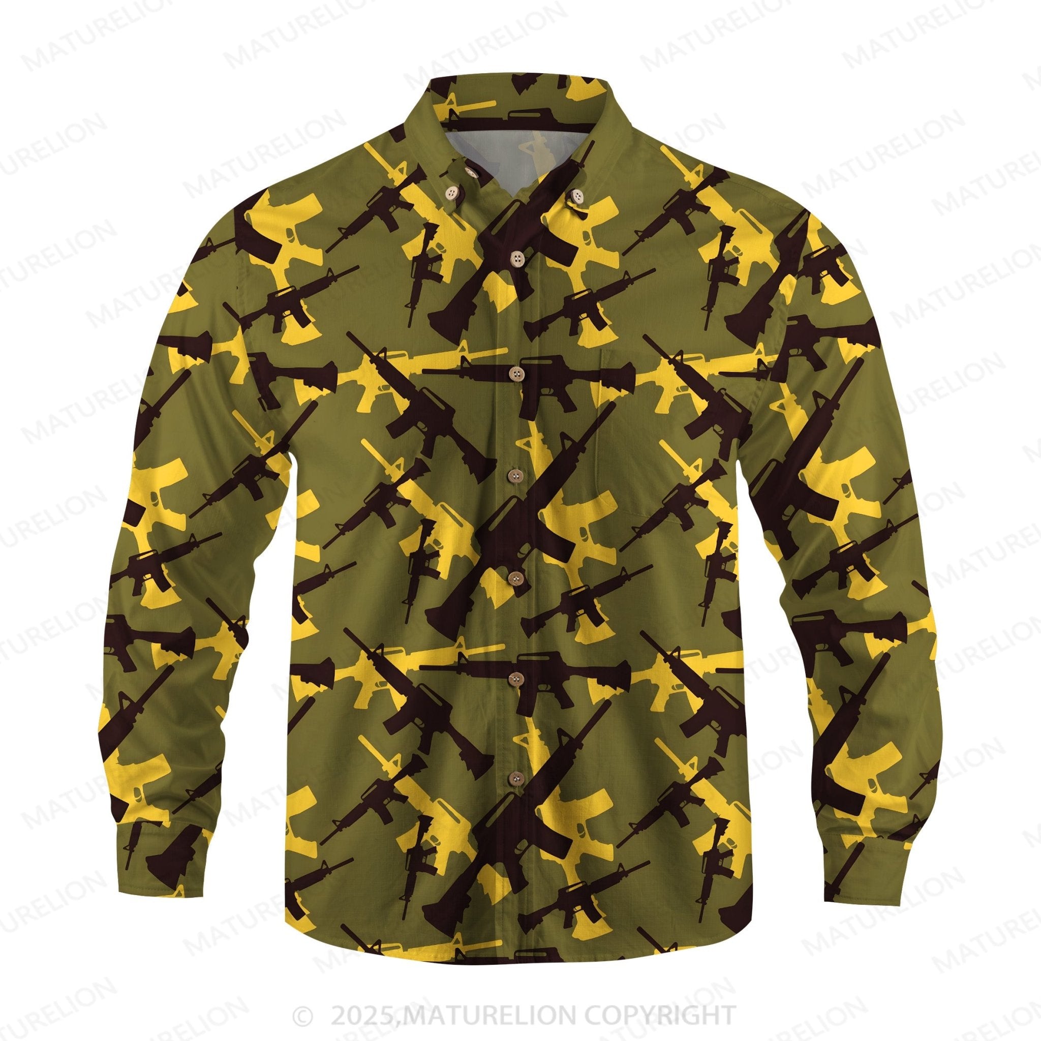 Maturelion Men's Hawaiian Shirt Island Dream Hawaiian Shirt