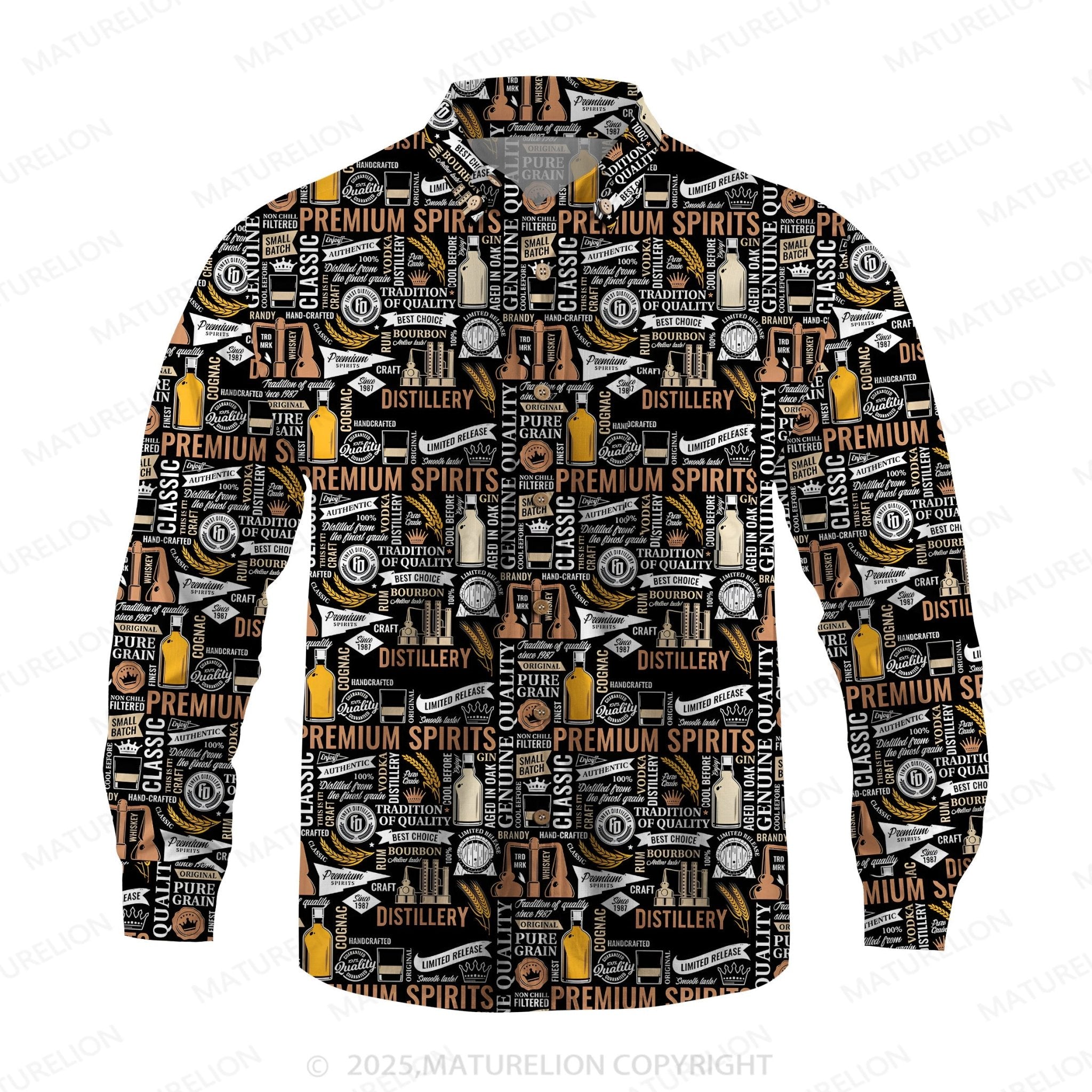 Maturelion Men's Hawaiian Shirt Surf and Sand Hawaiian Shirt
