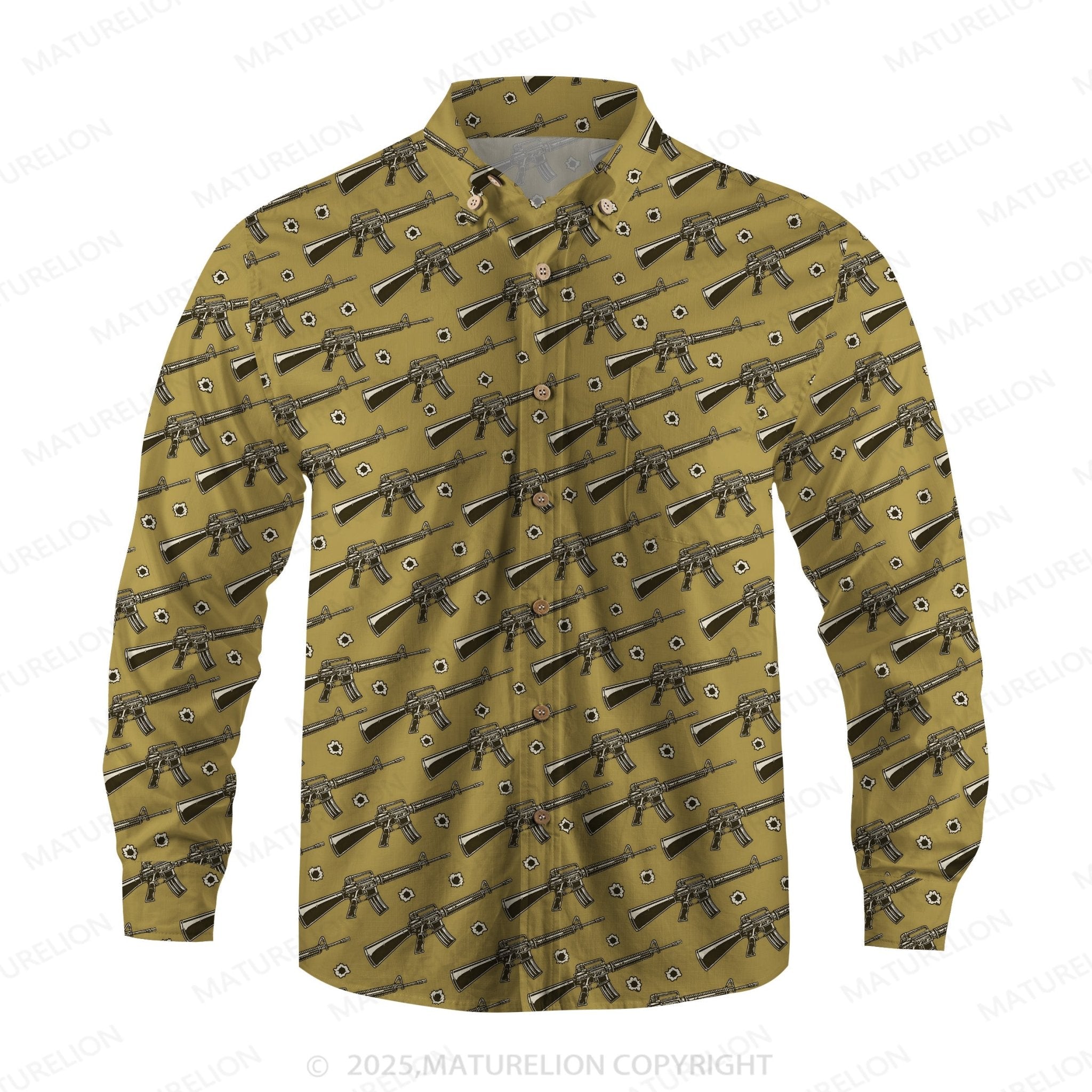 Maturelion Men's Hawaiian Shirt Sunset Paradise Hawaiian Shirt