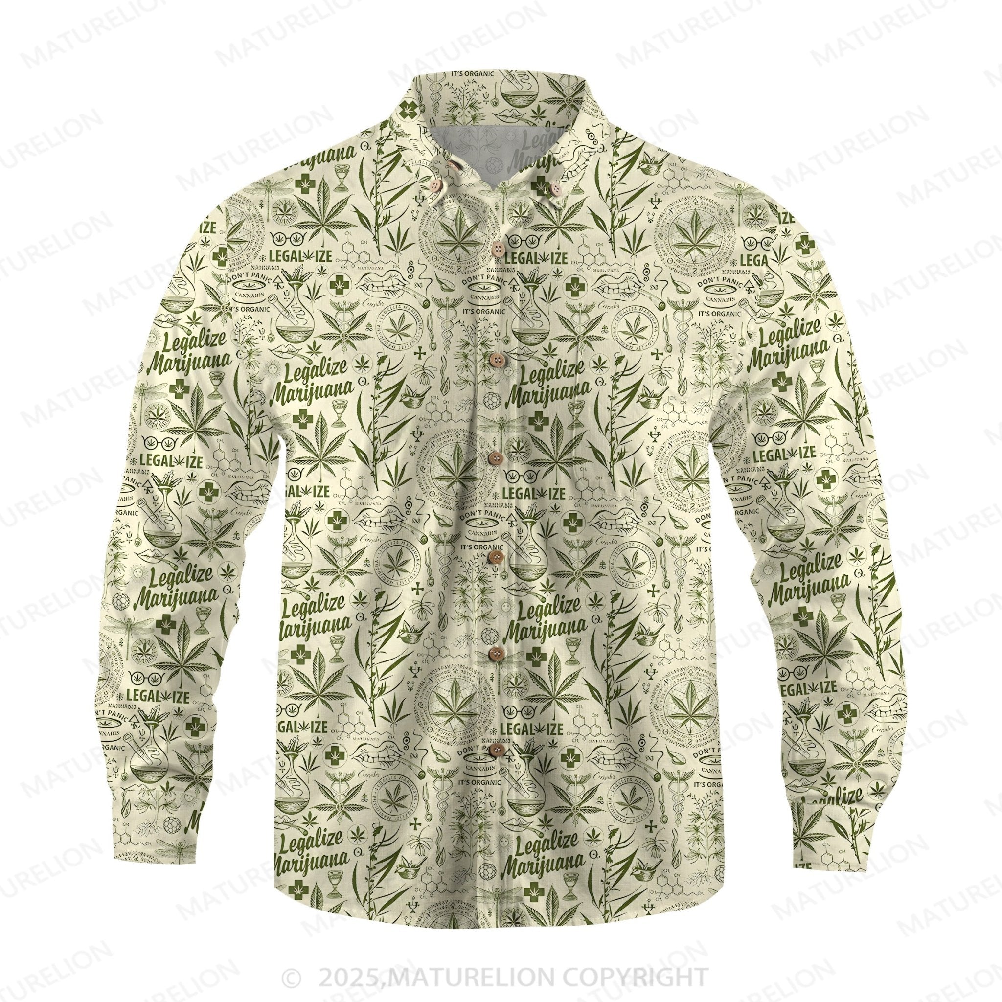Maturelion Men's Hawaiian Shirt Coastal Dream Hawaiian Shirt