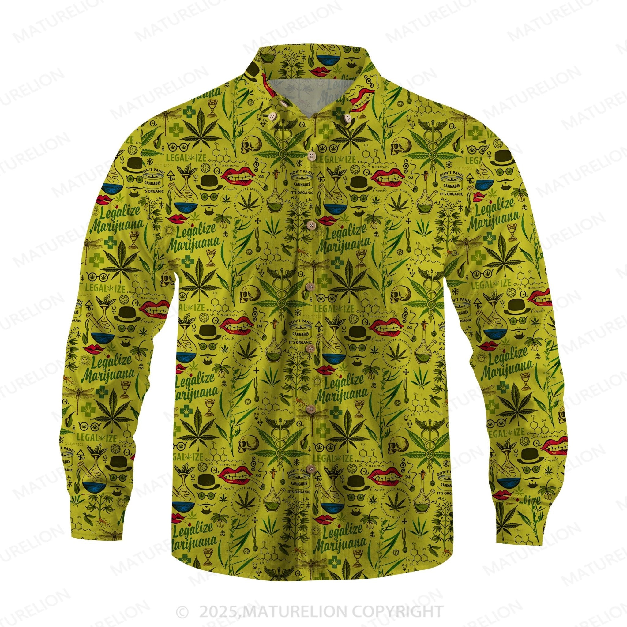 Maturelion Men's Hawaiian Shirt Coastal Dream Hawaiian Shirt