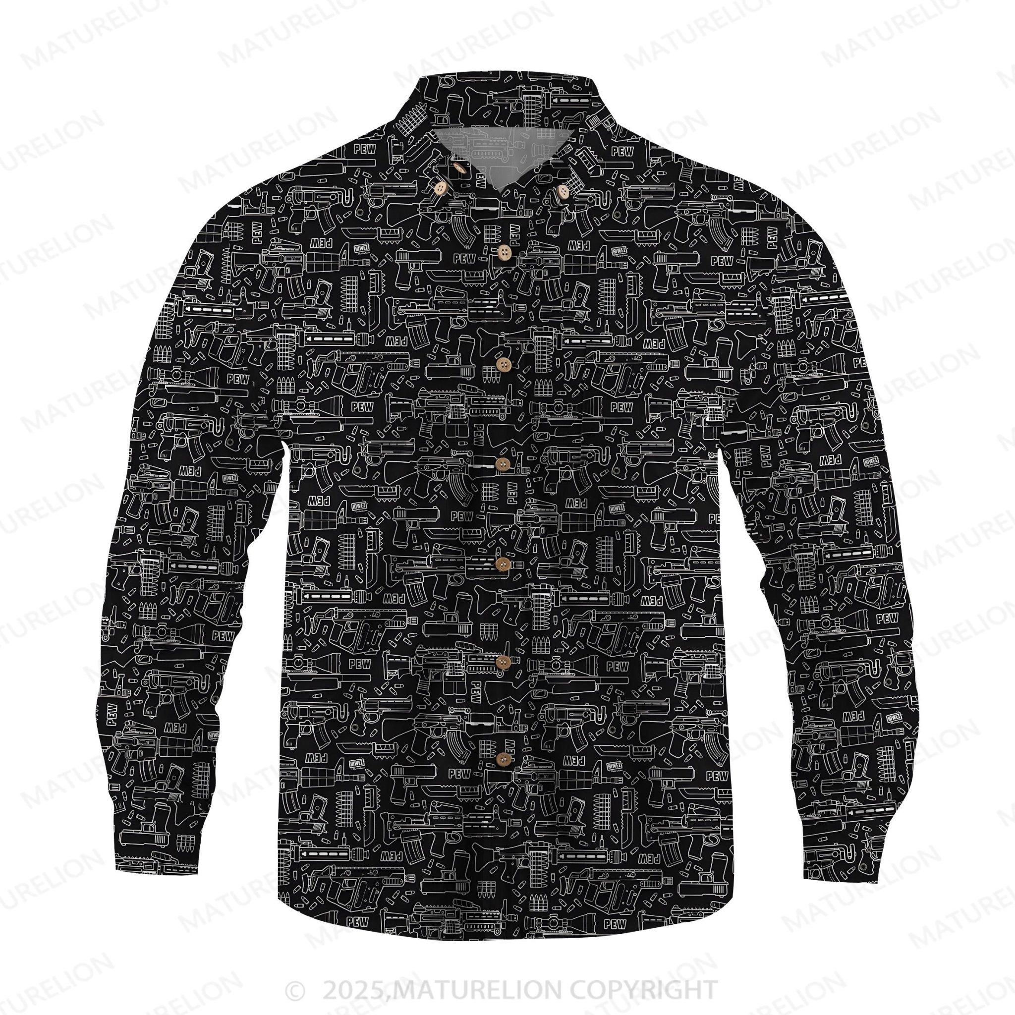 Maturelion Men's Hawaiian Shirt Palm Tree Getaway Hawaiian Shirt