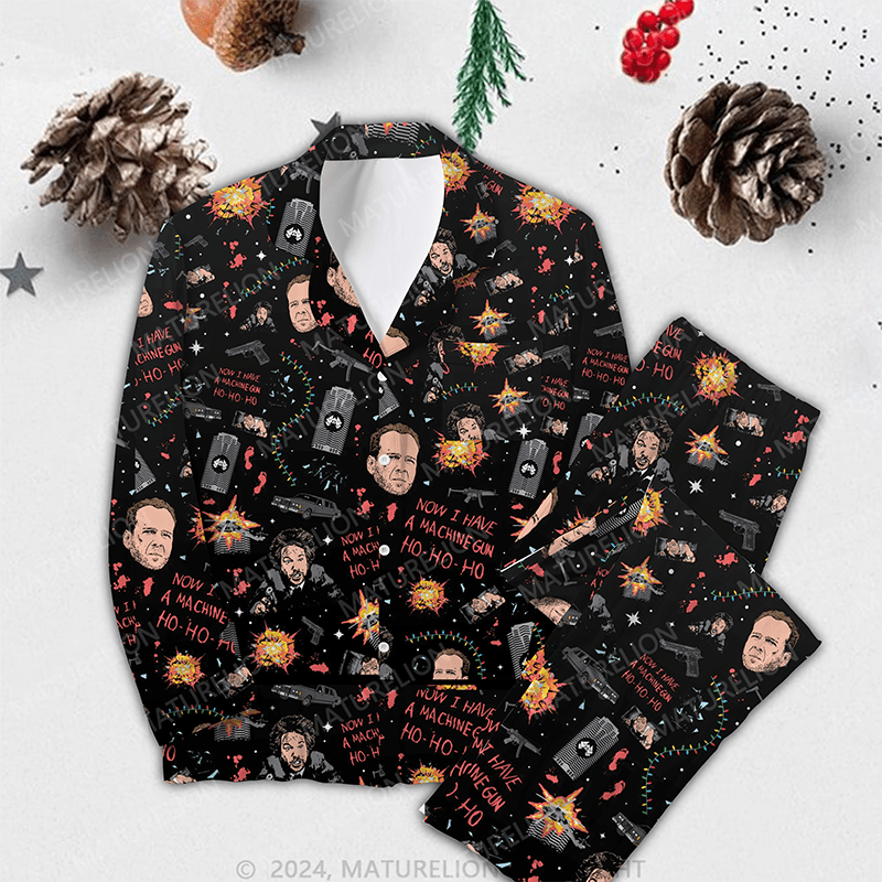 Maturelion Jolly Christmas Family Funny Pajamas