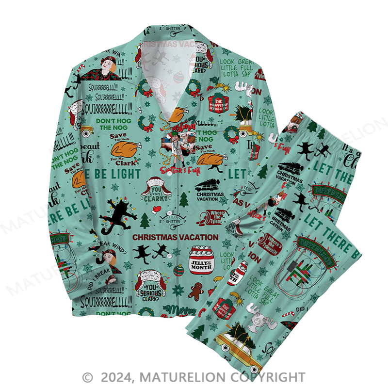 Maturelion Father Christmas Sleepwear