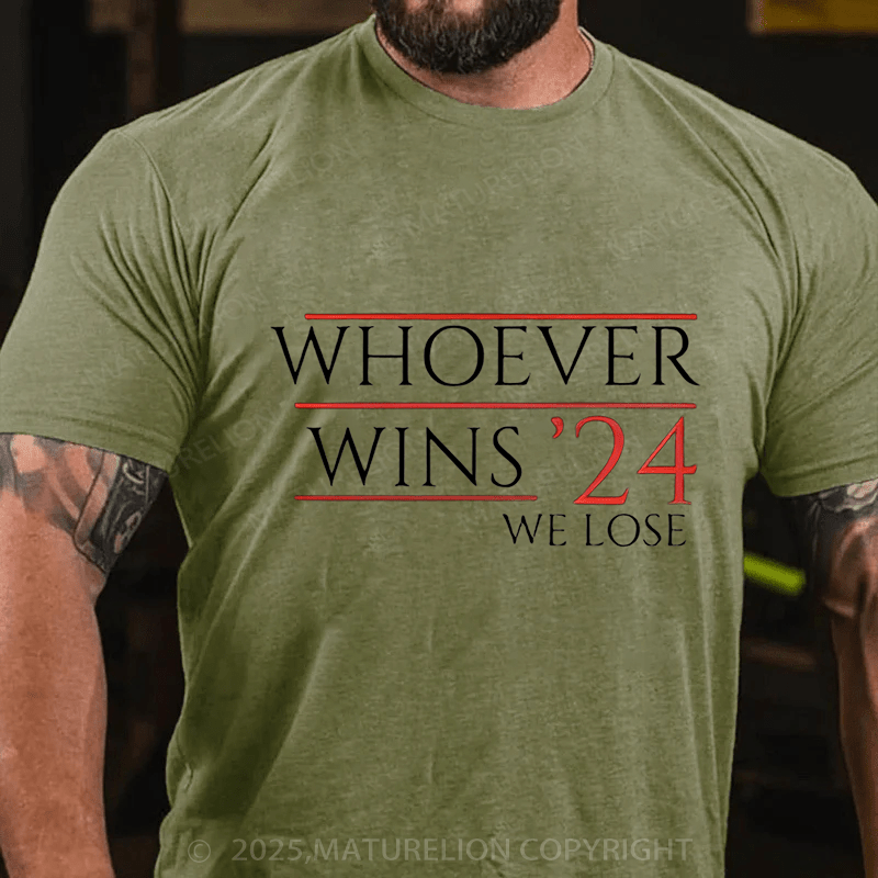 Maturelion Men's T-shirt Personalized Election T-Shirt  Cotton T-shirt
