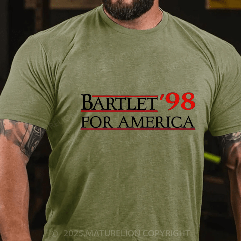 Maturelion Men's T-shirt Election Campaign Cotton T-shirt