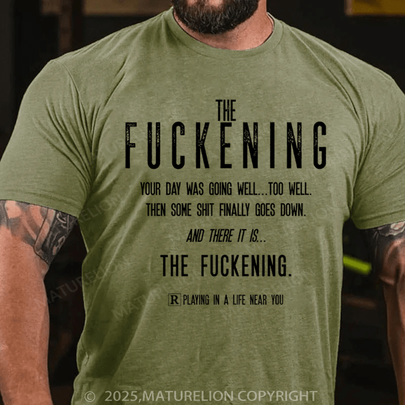 Maturelion Men's T-Shirt The Fuckening Cotton T-Shirt