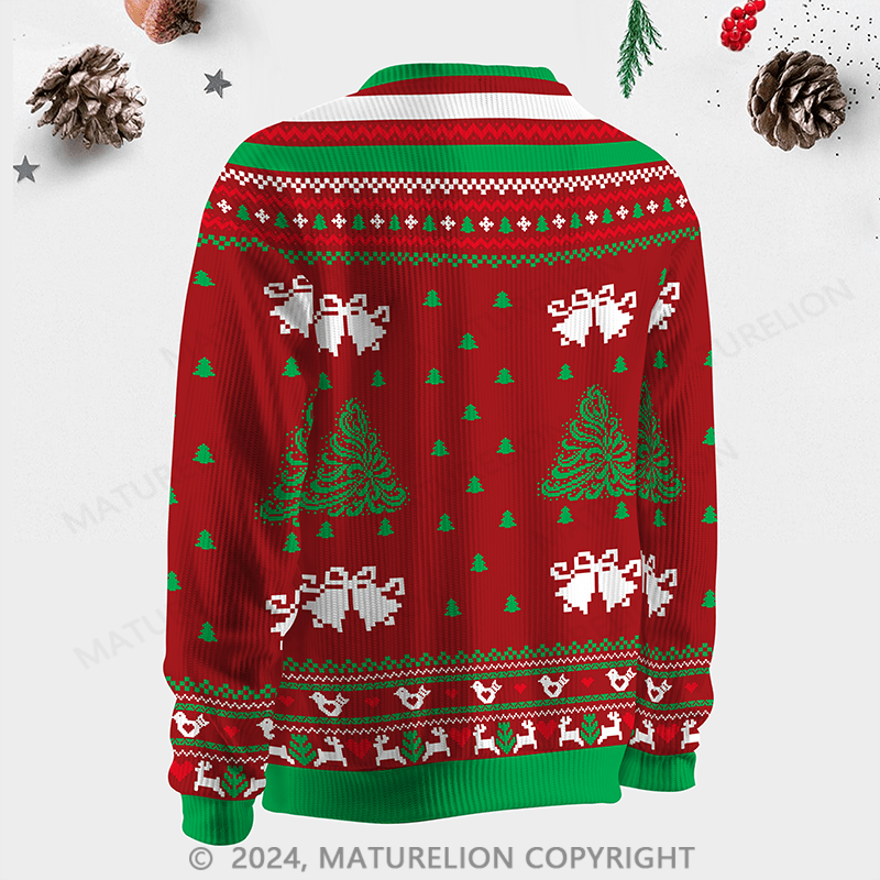 Maturelion  That's What I Do I Fix Stuff And I Know Things Ugly Sweater