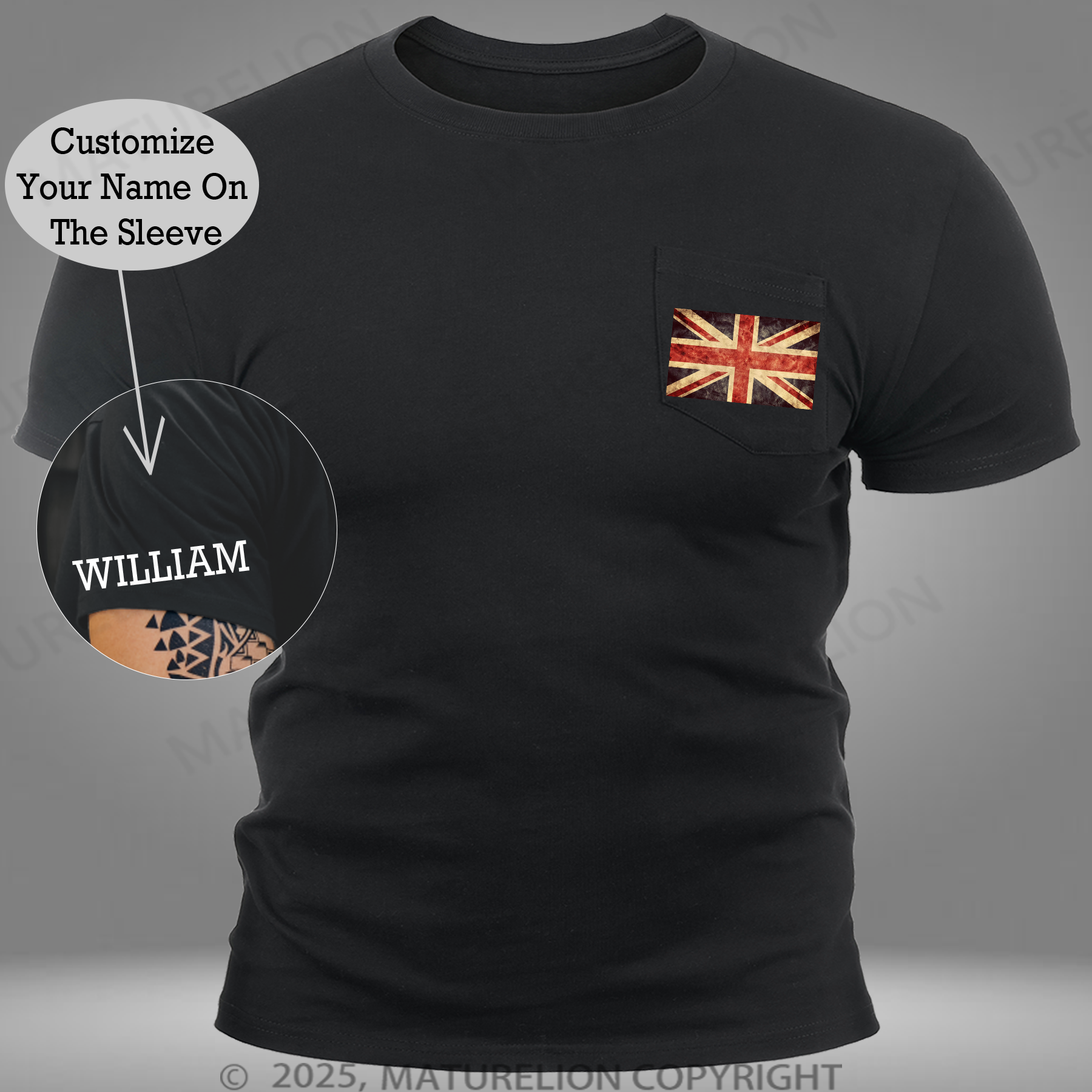 Maturelion Men‘s T-shirt I Was Born In This Country So I Am Indigenous To This Country Cotton T-Shirt
