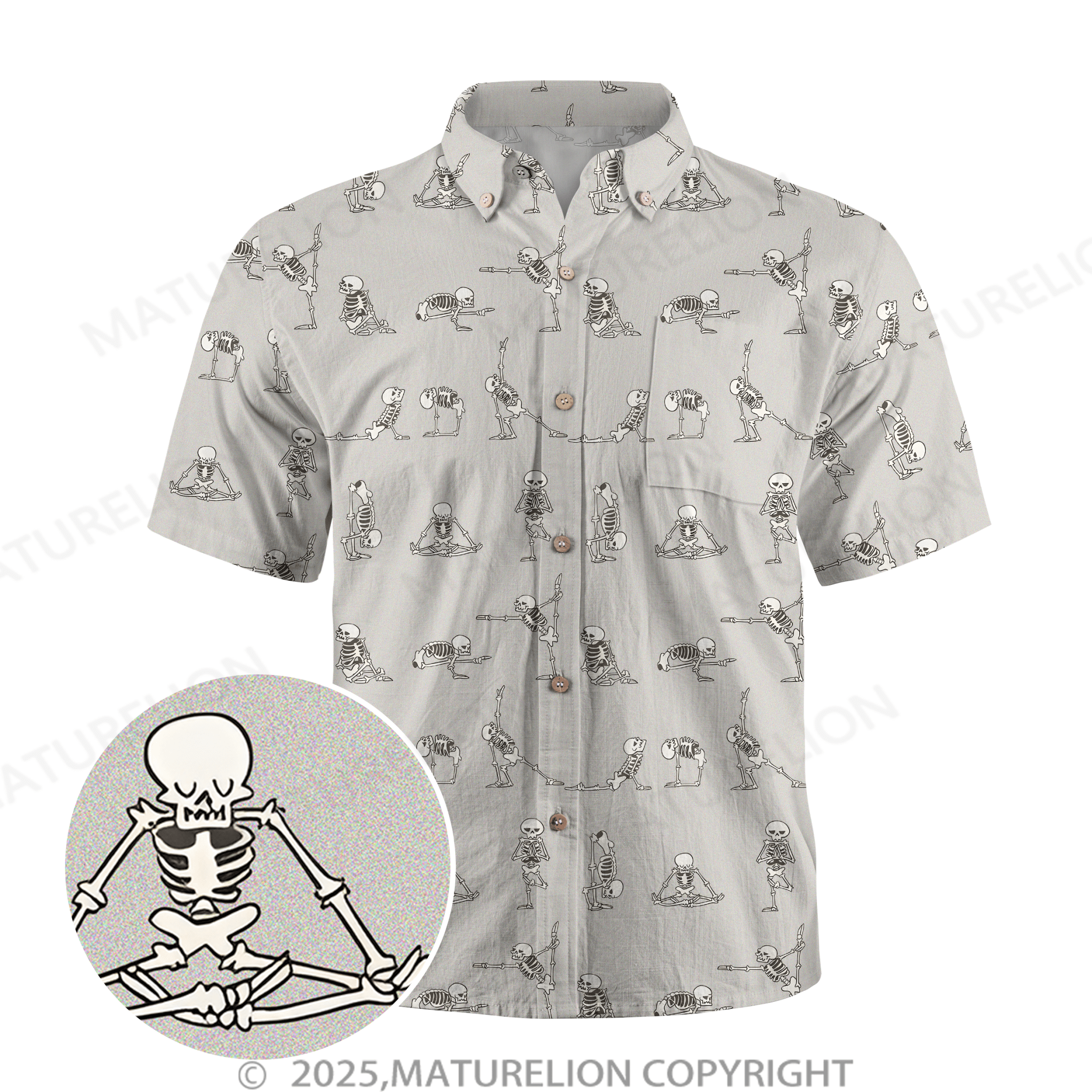 Maturelion Men's Hawaiian Shirt Catch the Sunset and Feel the Spark Hawaiian Shirt