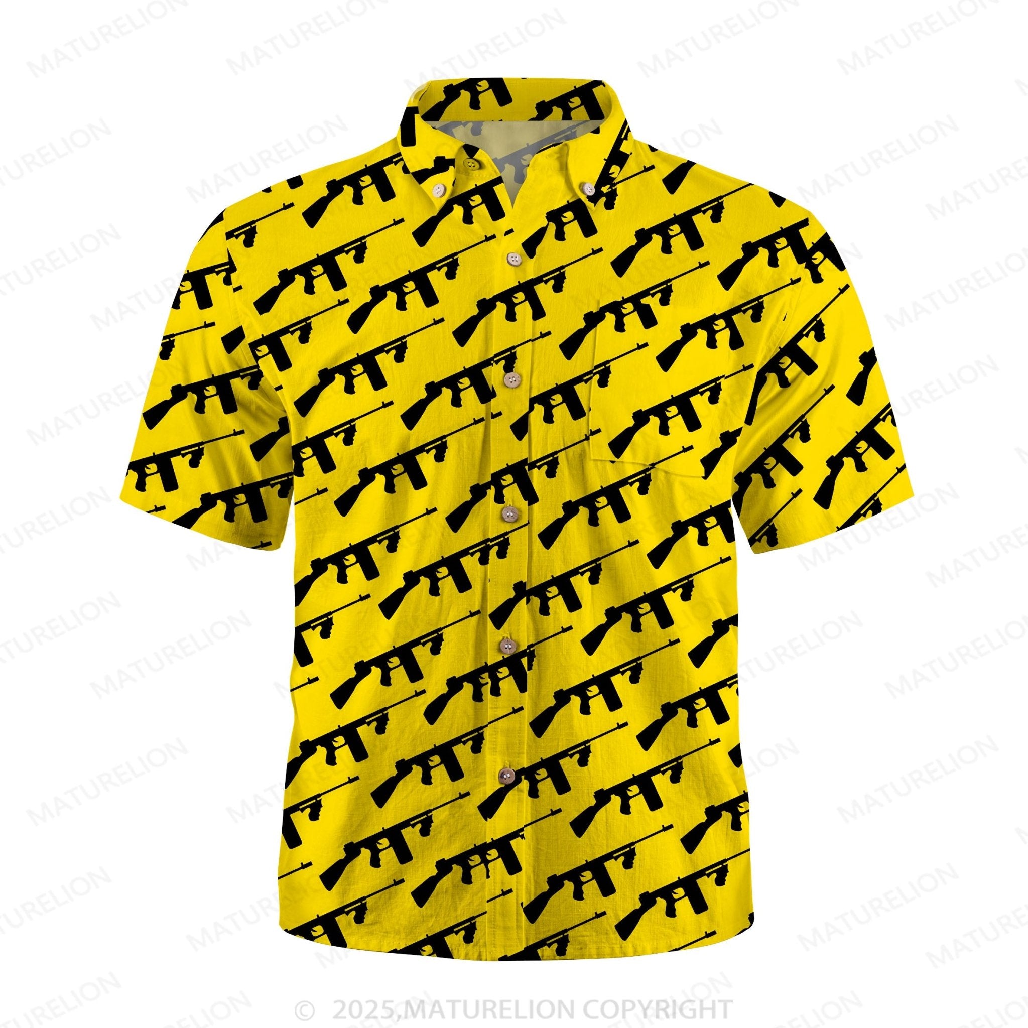 Maturelion Men's Hawaiian Shirt Aloha Spirit Hawaiian Shirt