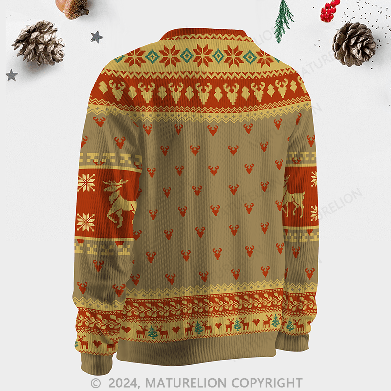 Maturelion Shut Up Liver You're Fine Ugly Sweater