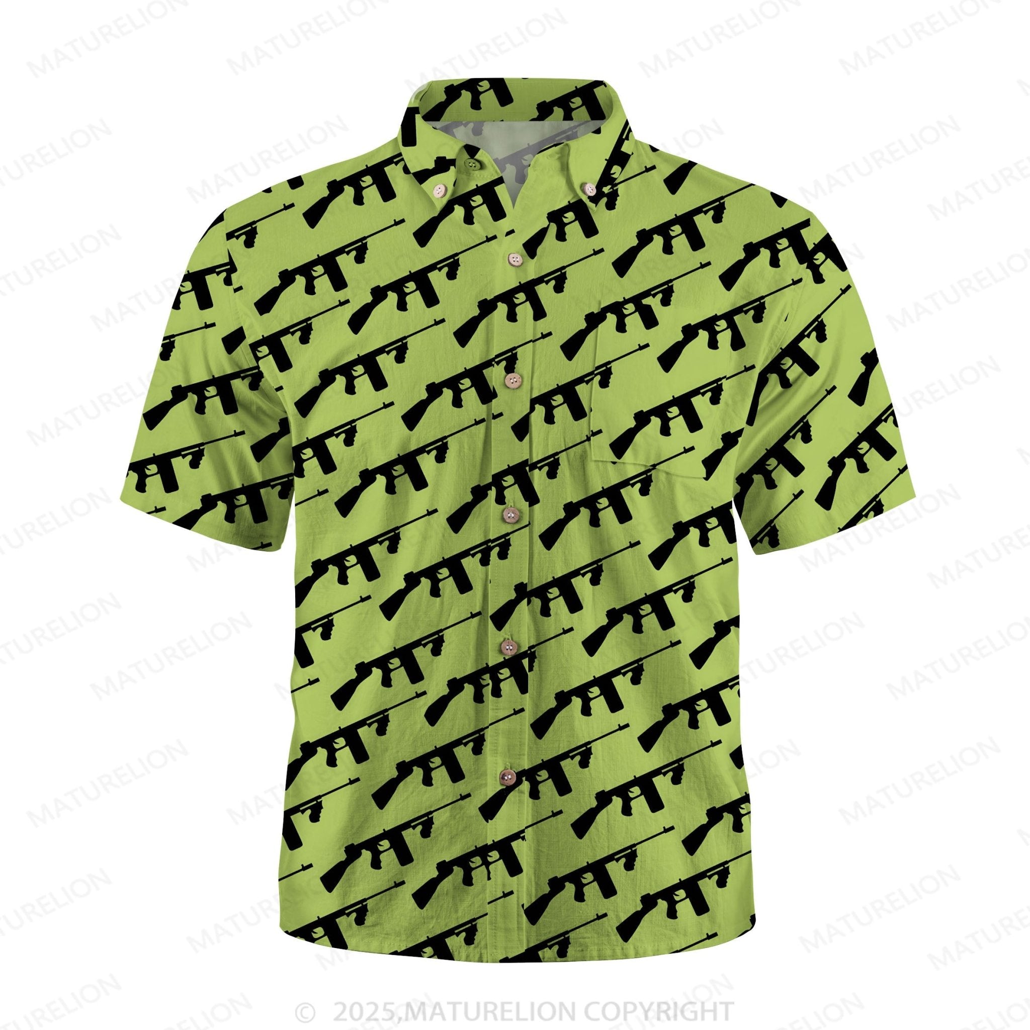Maturelion Men's Hawaiian Shirt Aloha Spirit Hawaiian Shirt