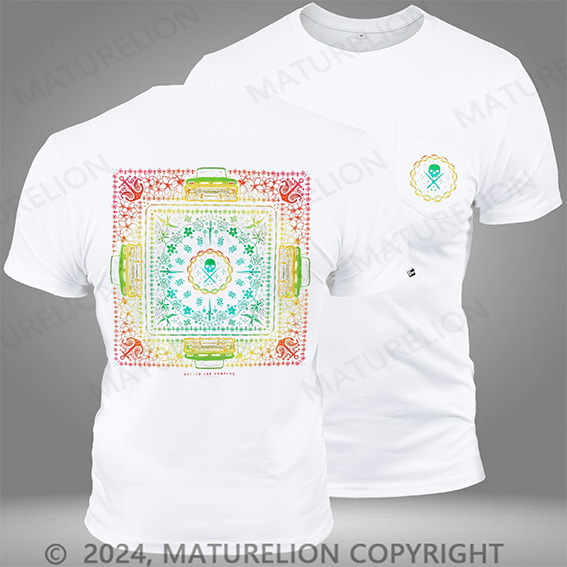 Maturelion Sullen Left Coast Standard Short Sleeve Black Pocket T-Shirt