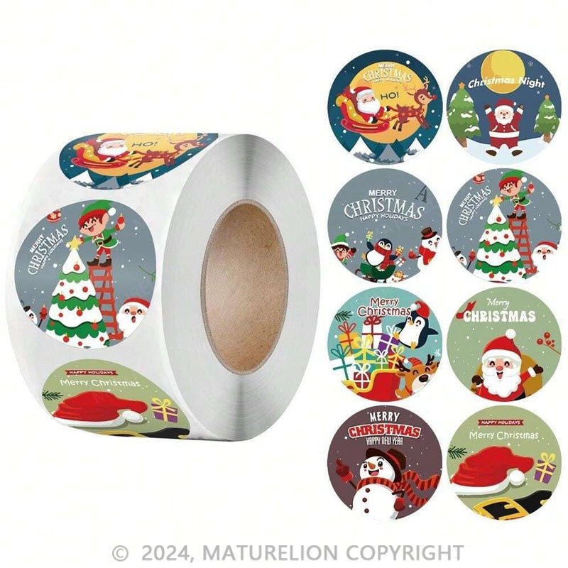 【Free Gift】 Maturelion Christmas Stickers