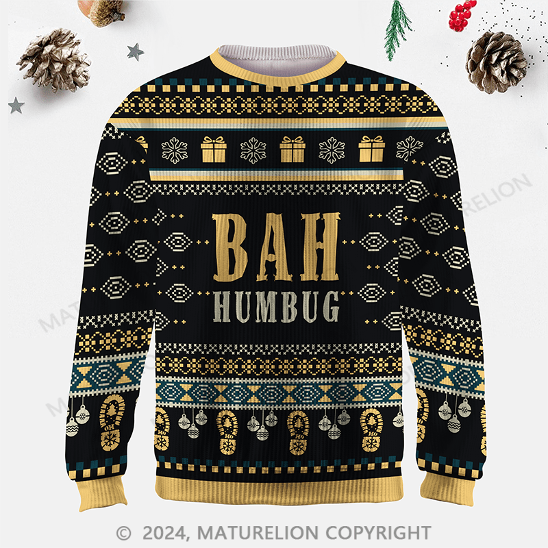 Maturelion Bah, Humbug Ugly Sweater