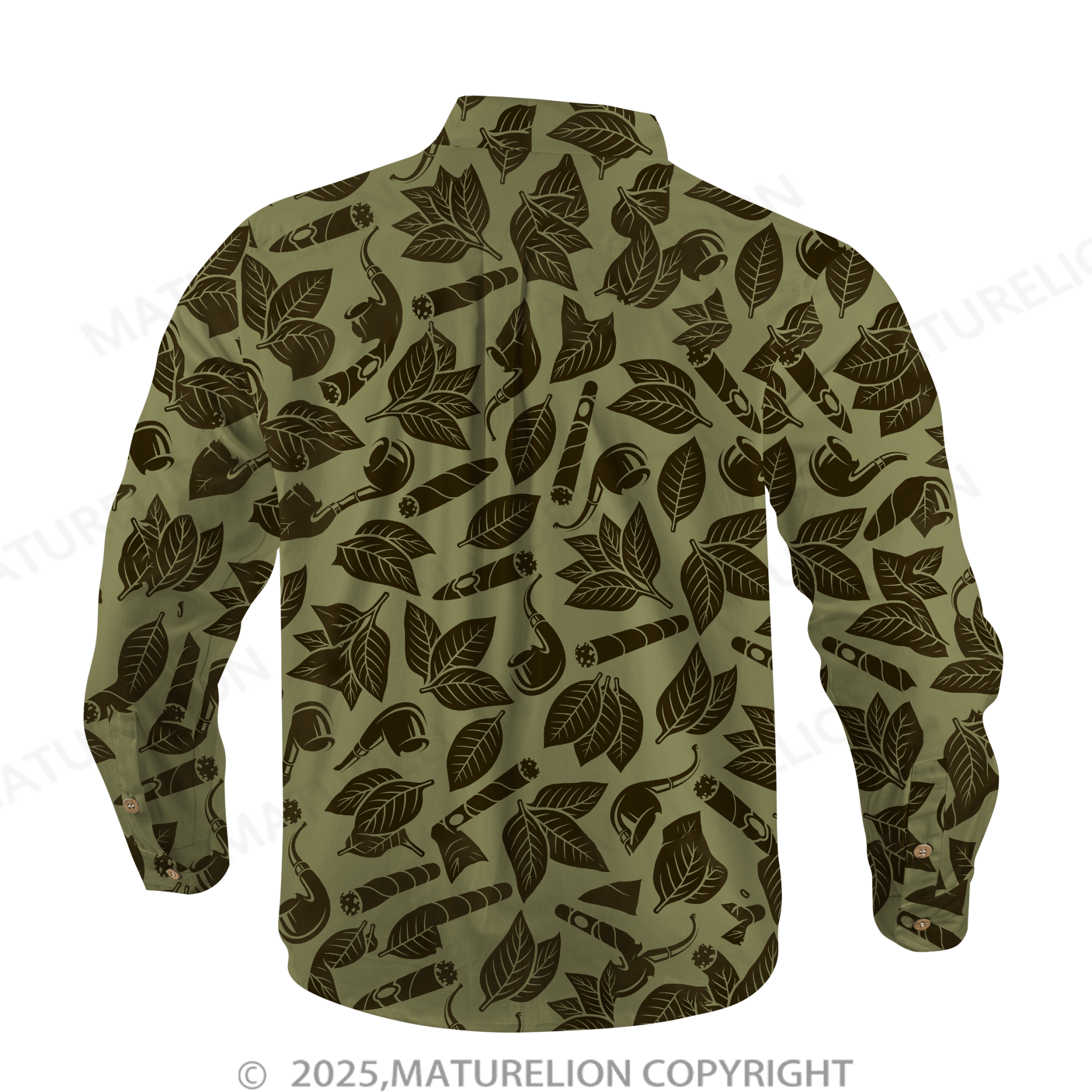 Maturelion Men's Hawaiian Shirt Surf Shack Hawaiian Shirt