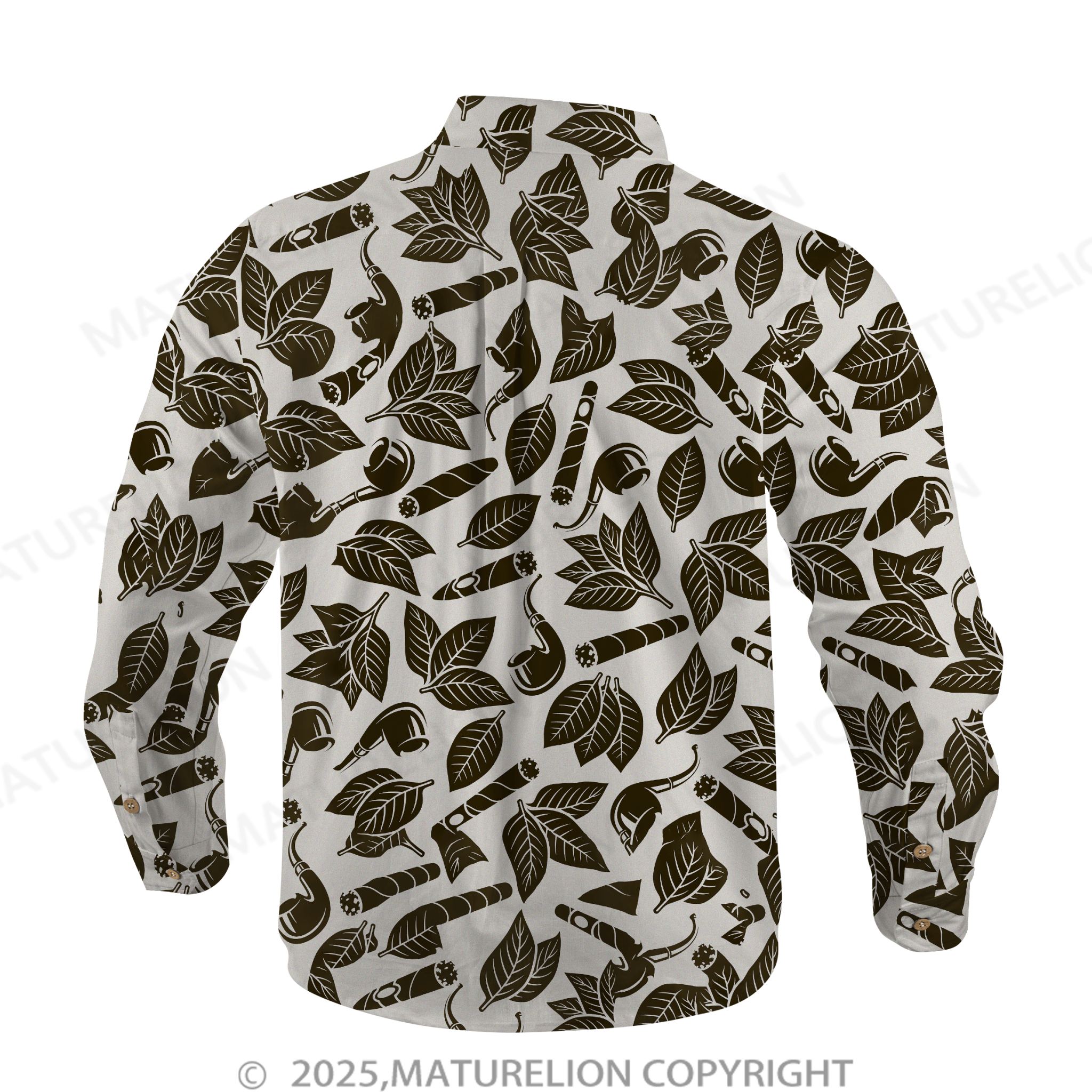 Maturelion Men's Hawaiian Shirt Surf Shack Hawaiian Shirt