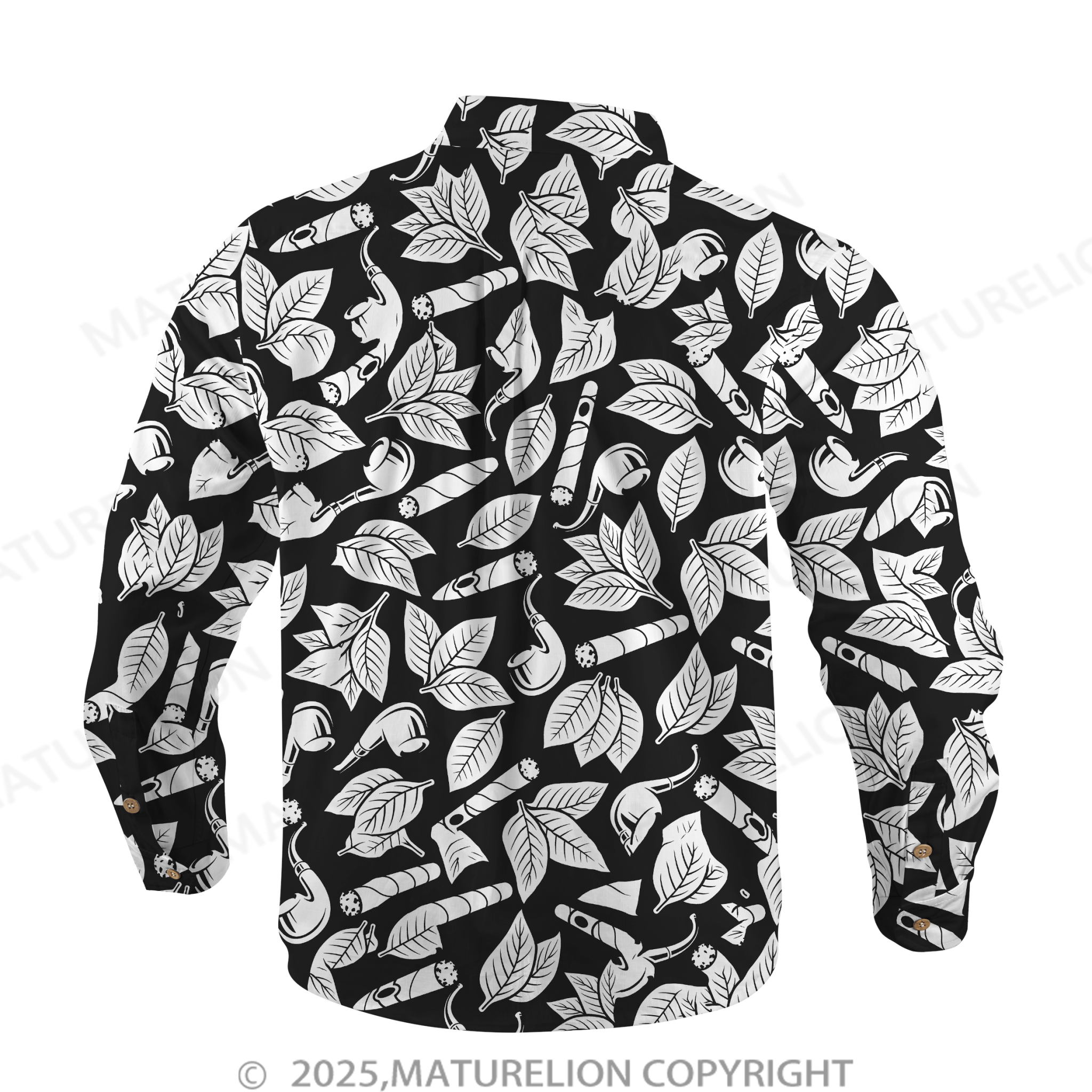 Maturelion Men's Hawaiian Shirt Surf Shack Hawaiian Shirt