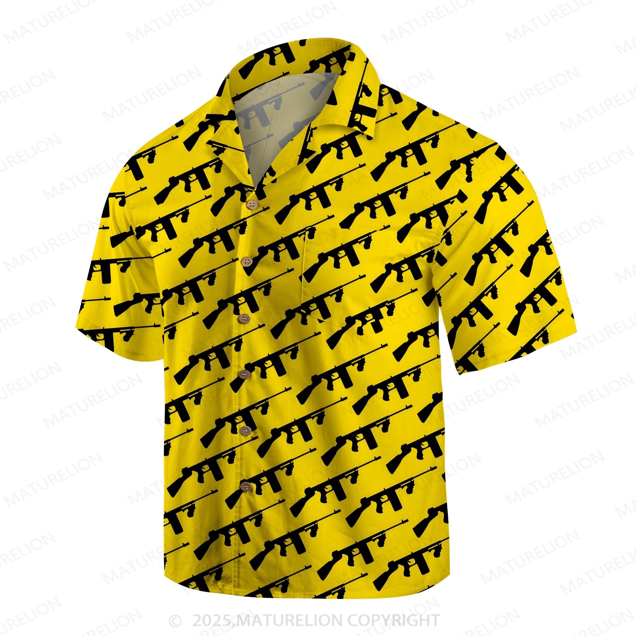 Maturelion Men's Hawaiian Shirt Aloha Spirit Hawaiian Shirt