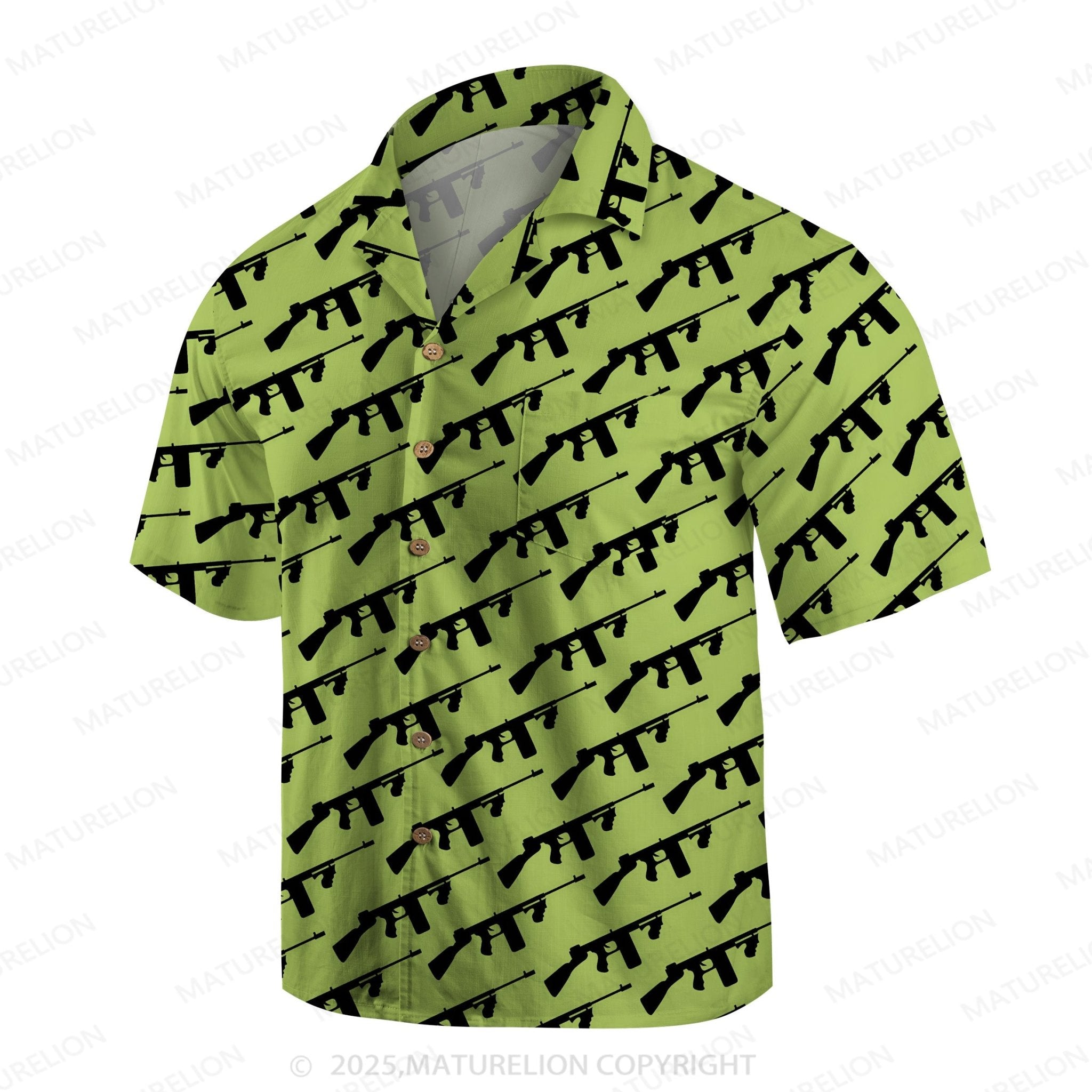 Maturelion Men's Hawaiian Shirt Aloha Spirit Hawaiian Shirt