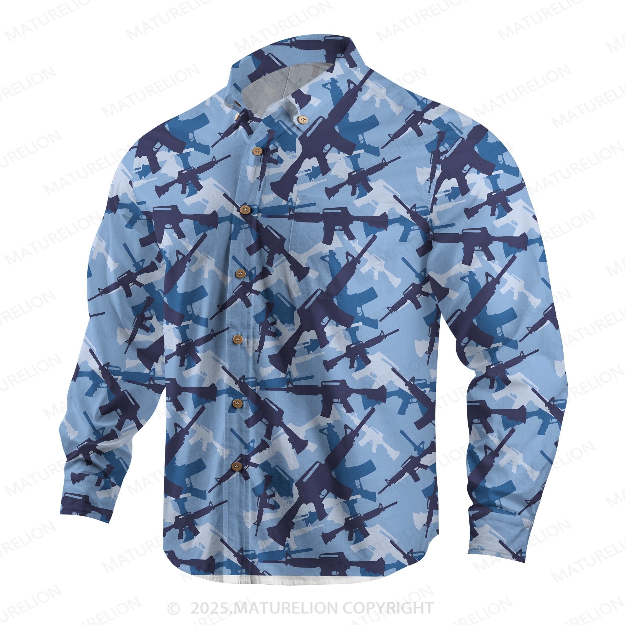 Maturelion Men's Hawaiian Shirt Island Dream Hawaiian Shirt