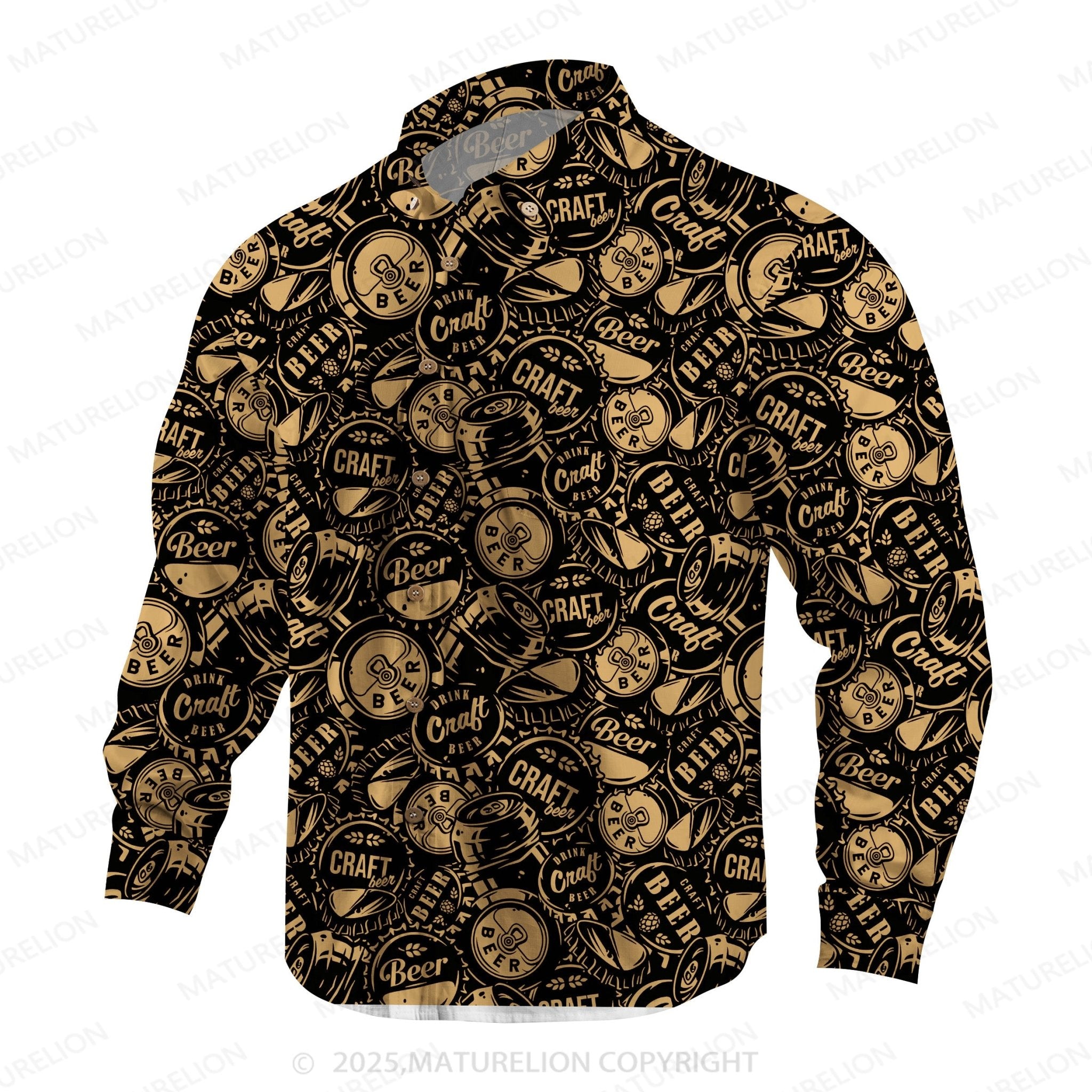 Maturelion Men's Hawaiian Shirt Cool Tropics Hawaiian Shirt