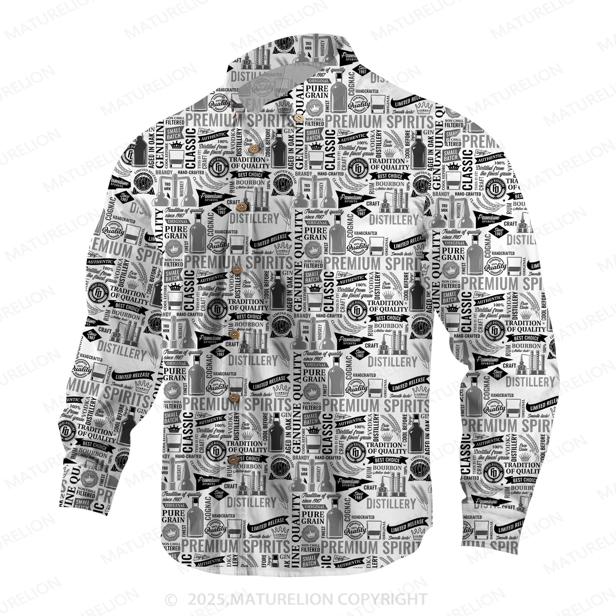 Maturelion Men's Hawaiian Shirt Surf and Sand Hawaiian Shirt