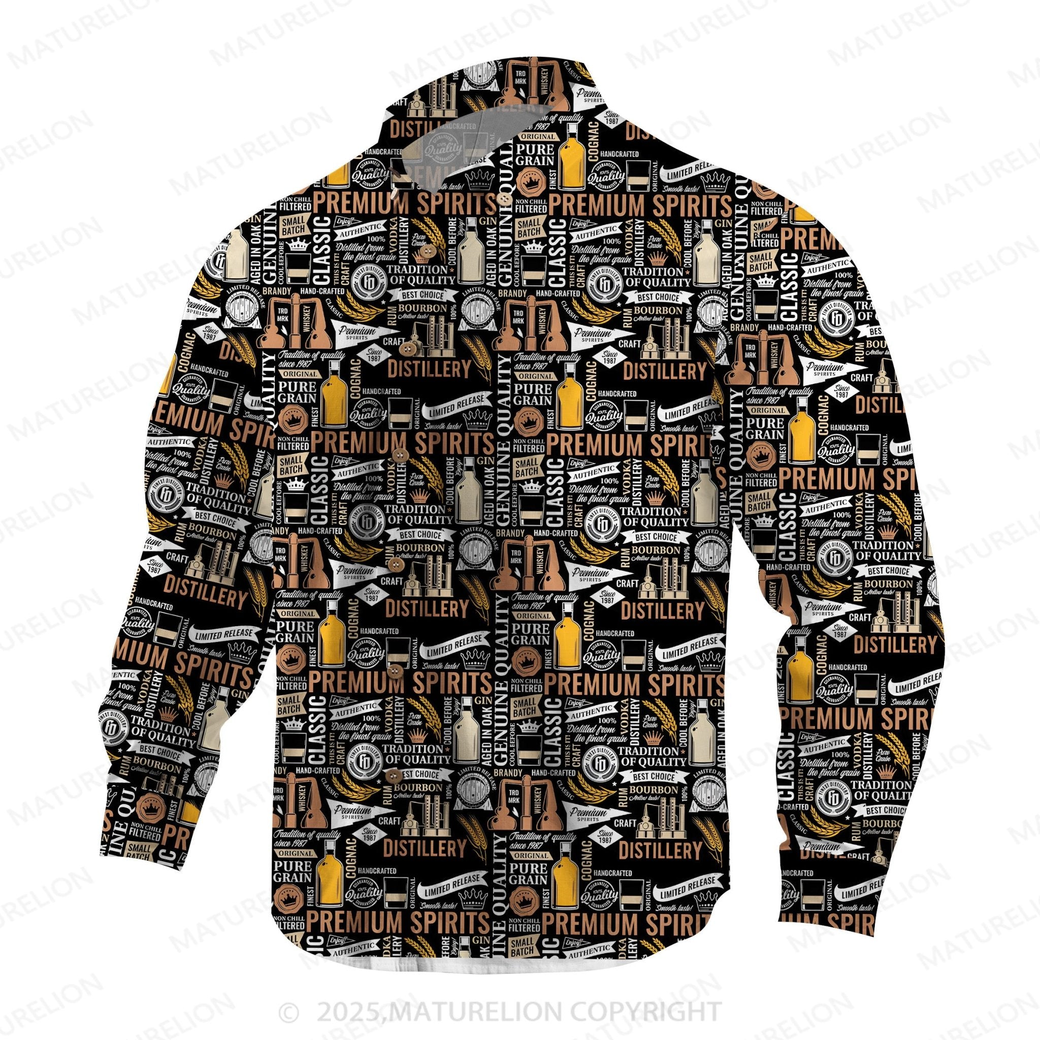 Maturelion Men's Hawaiian Shirt Surf and Sand Hawaiian Shirt