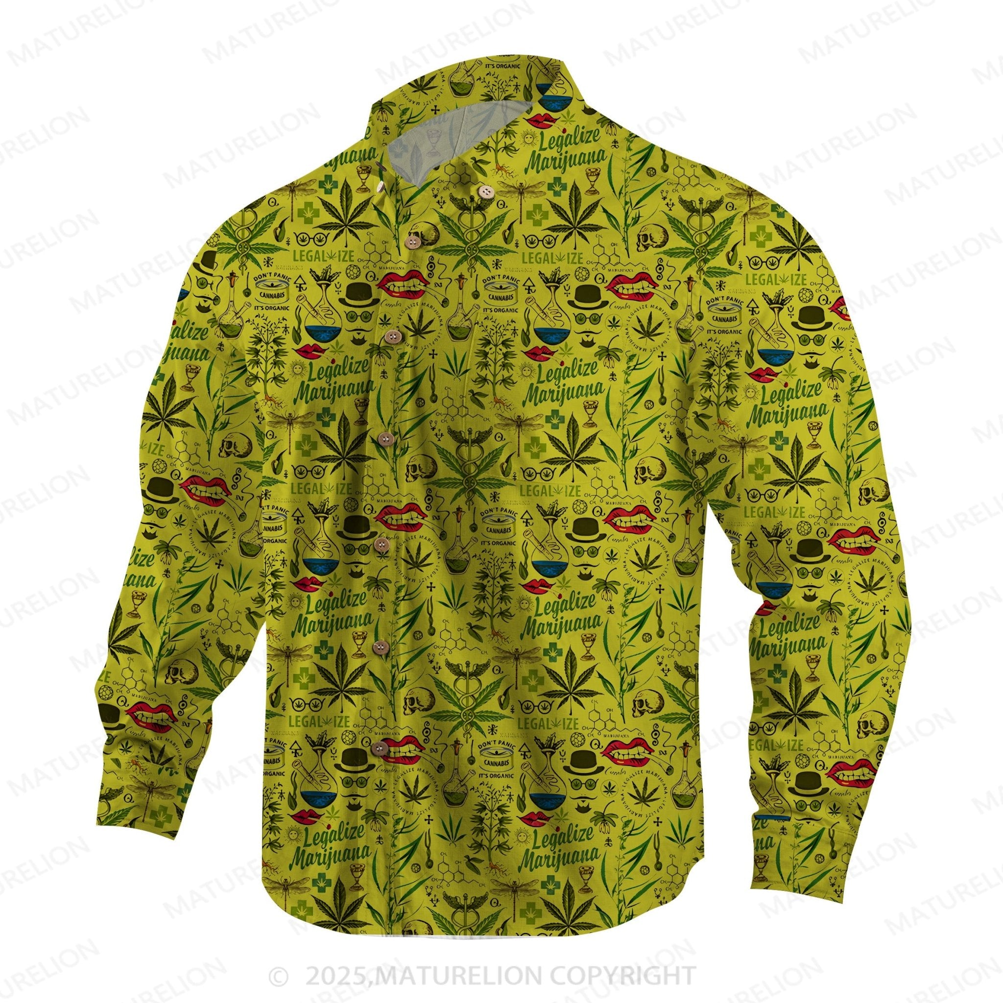 Maturelion Men's Hawaiian Shirt Coastal Dream Hawaiian Shirt