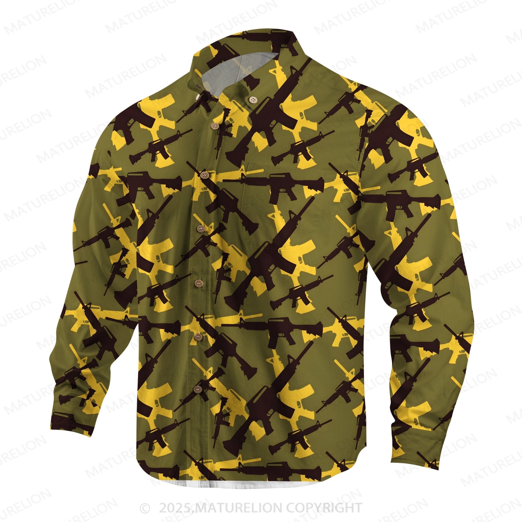 Maturelion Men's Hawaiian Shirt Island Dream Hawaiian Shirt