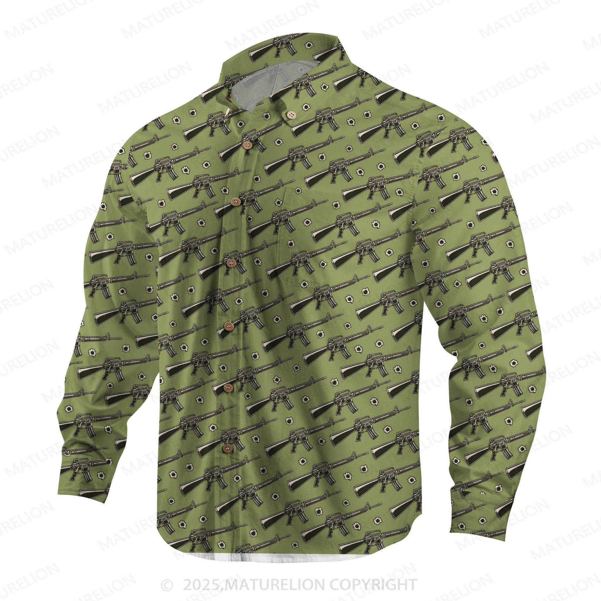 Maturelion Men's Hawaiian Shirt Sunset Paradise Hawaiian Shirt