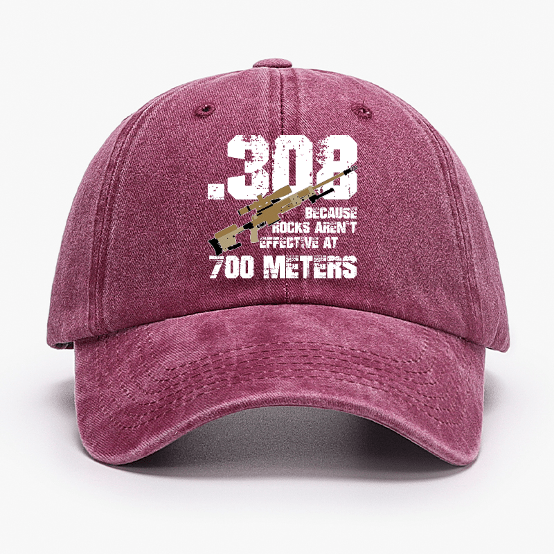 .308 Because Rocks Aren't Effective At 700 Meters Cap (Free Customization)