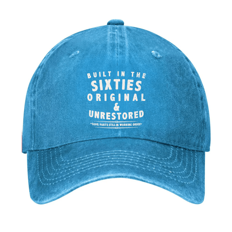 Built In The Sixties Original Cap (Free Customization)