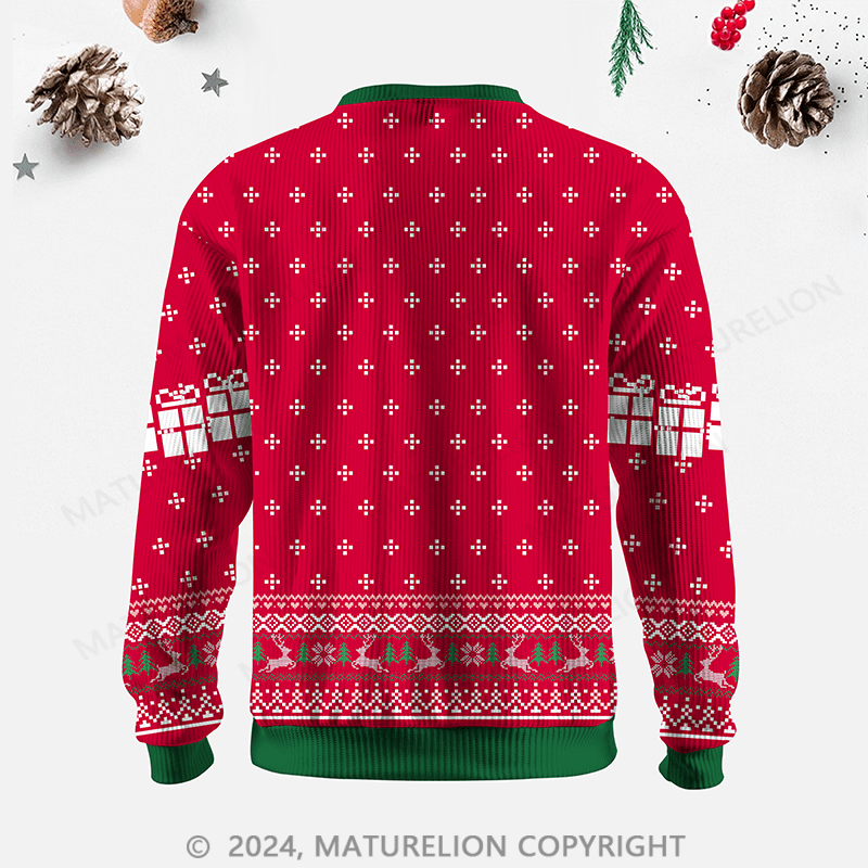 Maturelion I'm Not Always A DicI'm Not Always A Dicy Funny Ugly Sweater