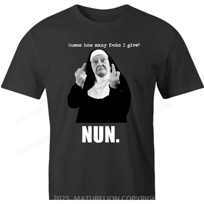 Maturelion Australia T-shirt Nun Cotton T-shirt