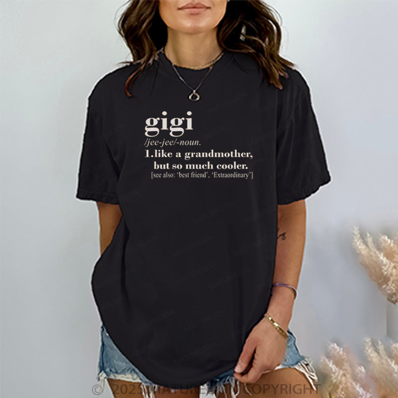 Maturelion Women's T-shirt Gigi Cotton T-shirt