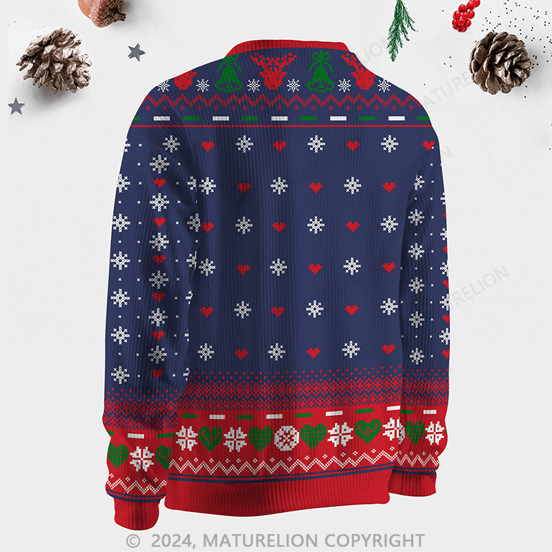 Maturelion Merry Christmas, Ya Filthy Animal Ugly Sweater