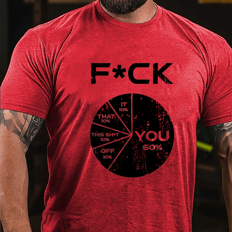 Maturelion Fuck You  Funny Cotton T-shirt