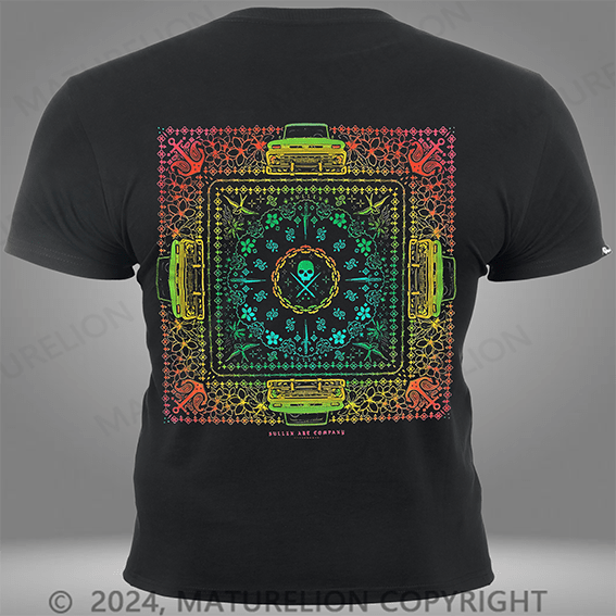 Maturelion Sullen Left Coast Standard Short Sleeve Black Pocket T-Shirt