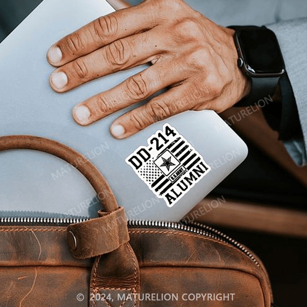 Maturelion DD214 Veteran Sticker