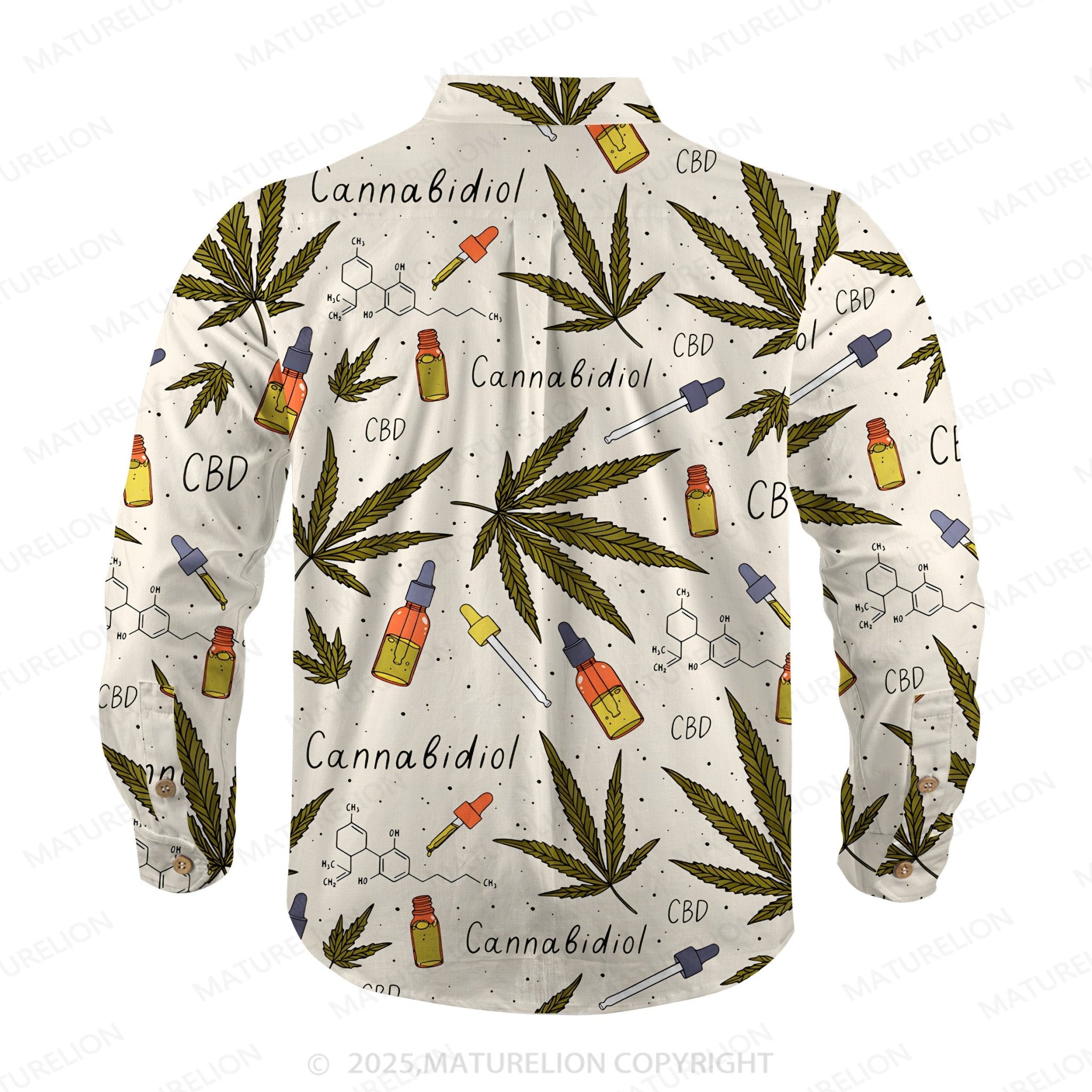 Maturelion Men's Hawaiian Shirt Lagoon Life Hawaiian Shirt