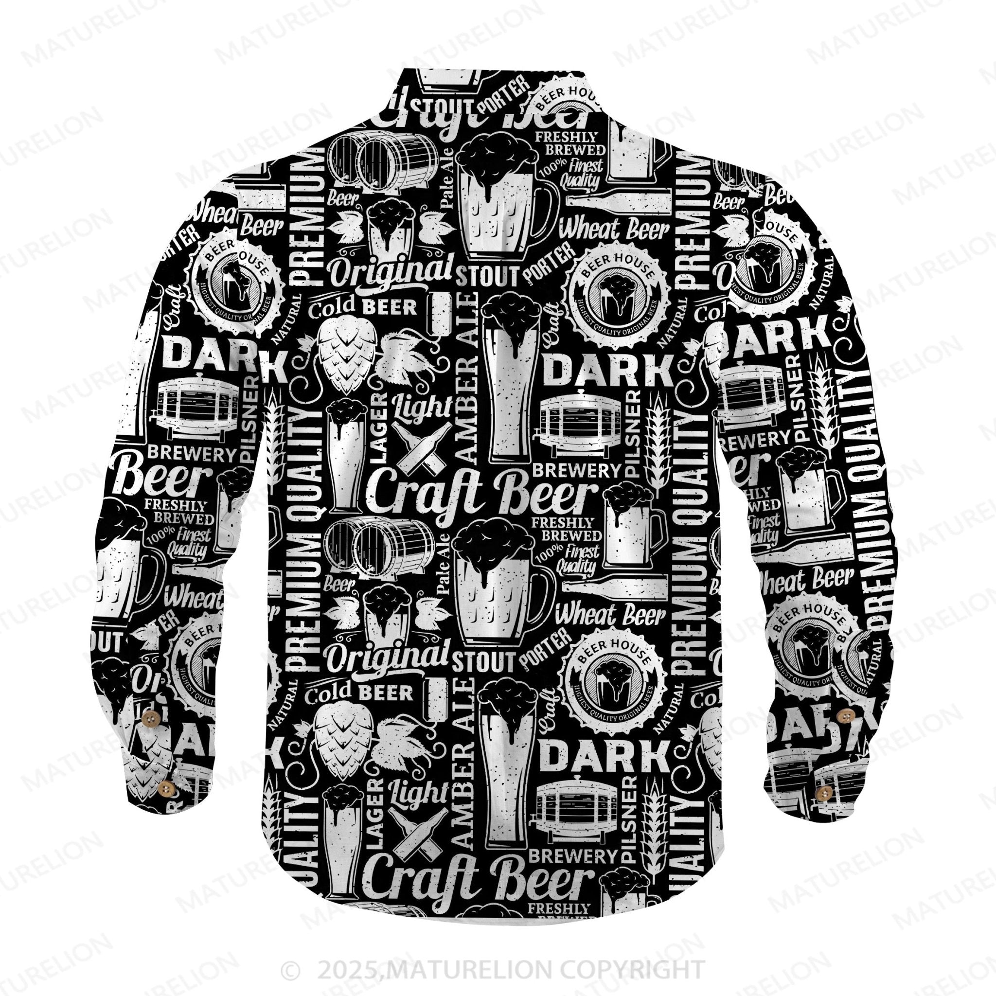 Maturelion Men's Hawaiian Shirt Summer Heat Hawaiian Shirt