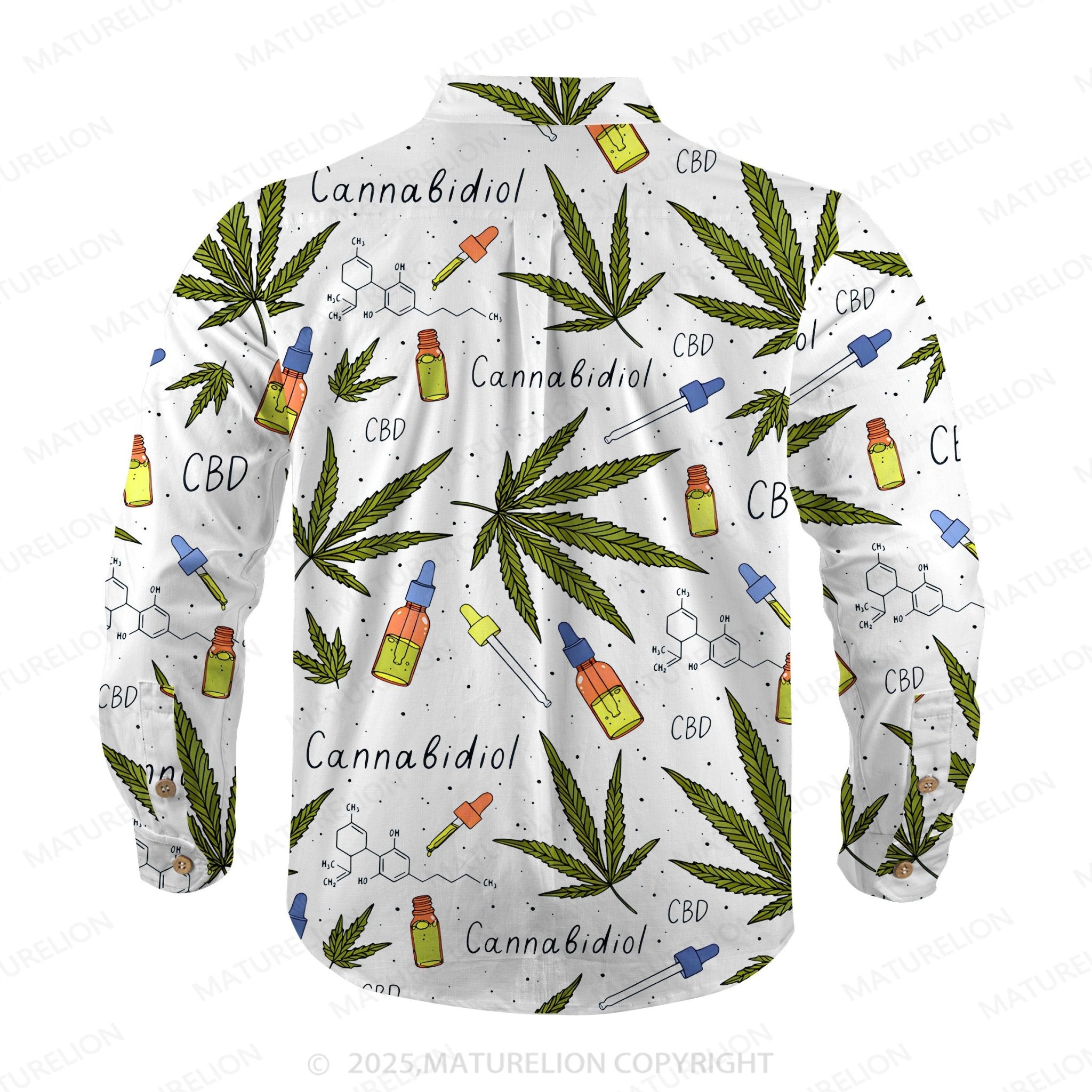 Maturelion Men's Hawaiian Shirt Lagoon Life Hawaiian Shirt
