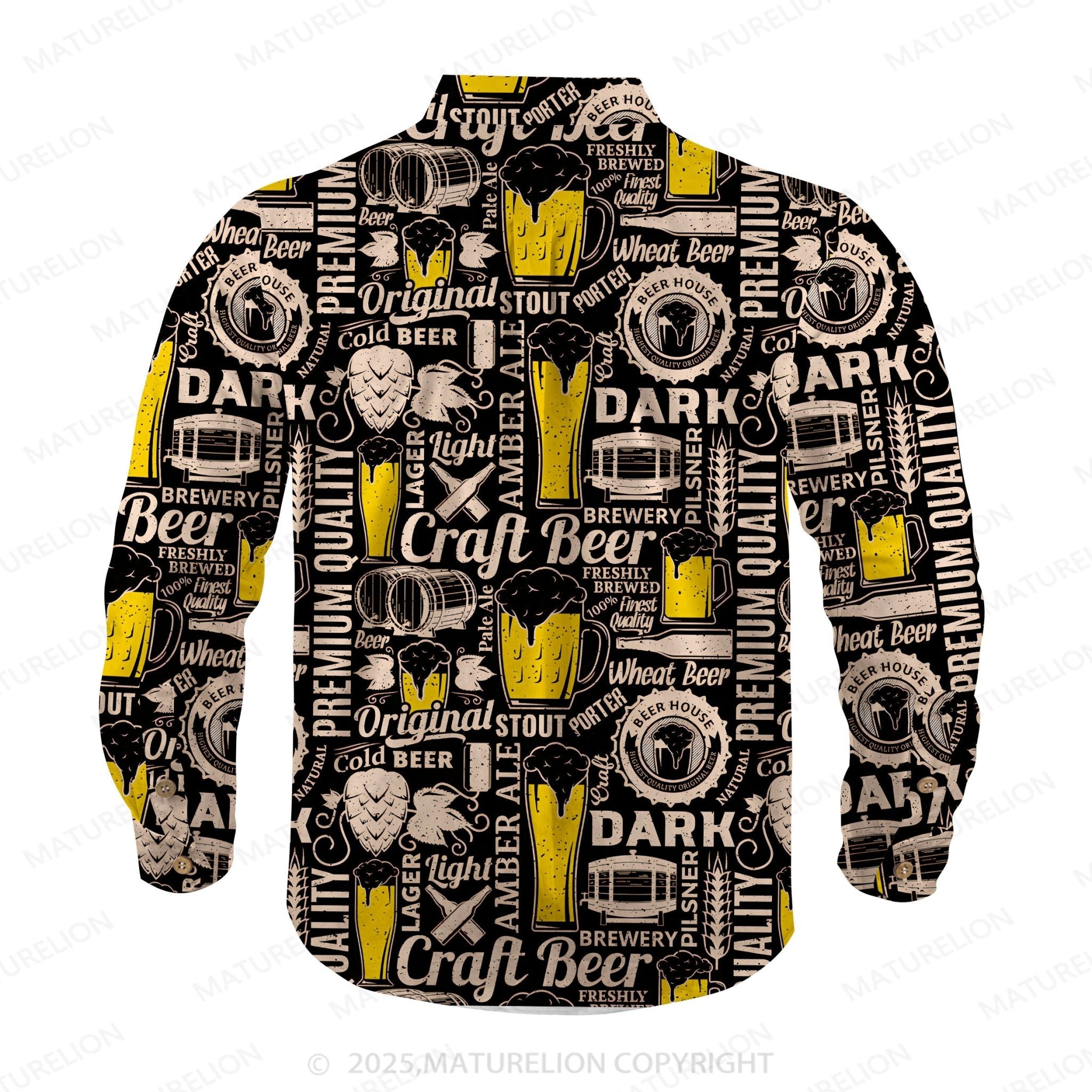 Maturelion Men's Hawaiian Shirt Summer Heat Hawaiian Shirt