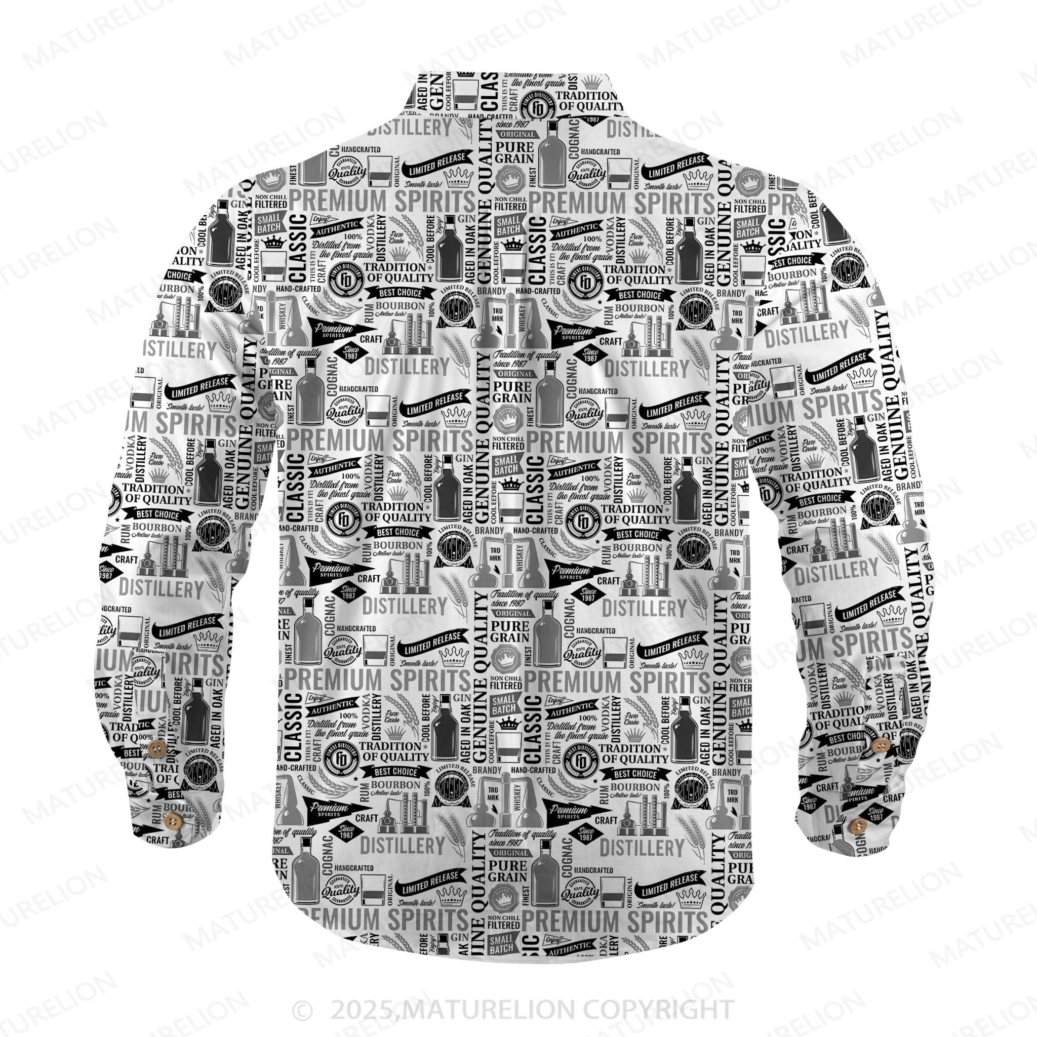 Maturelion Men's Hawaiian Shirt Surf and Sand Hawaiian Shirt
